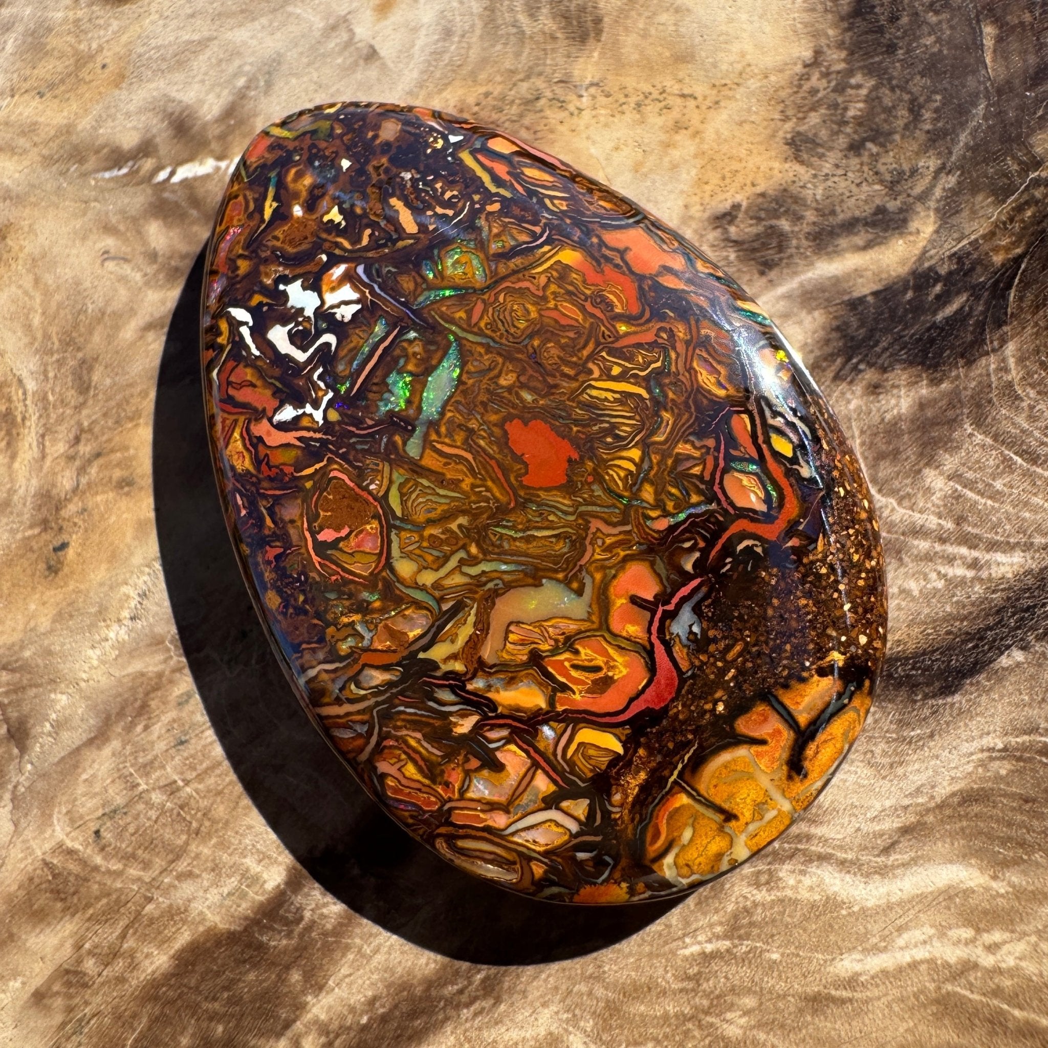 63ct Winton Queensland Boulder Opal | Solid Australian Opal | Hand-Cut