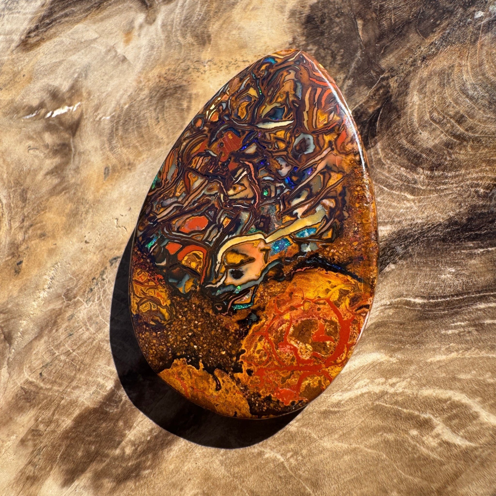 63ct Winton Queensland Boulder Opal | Solid Australian Opal | Hand-Cut