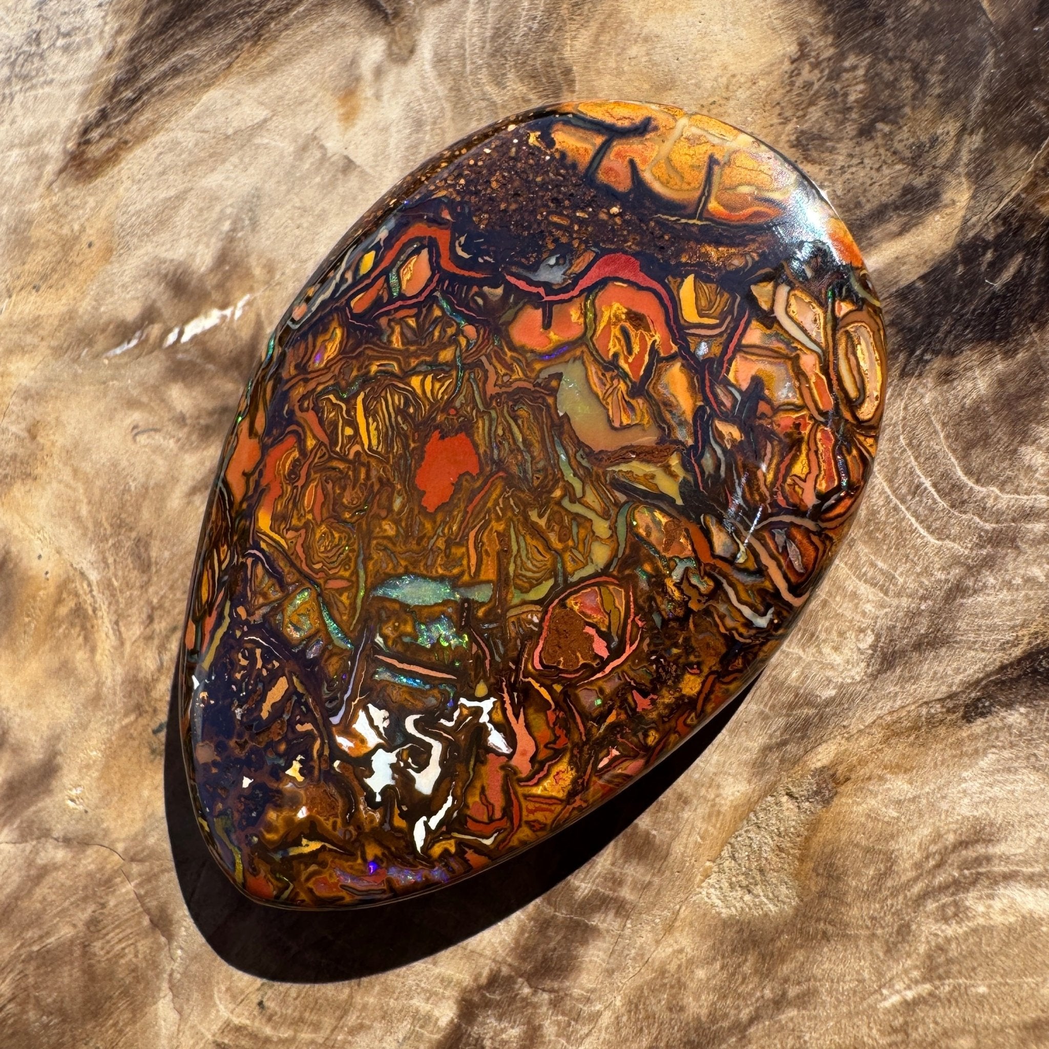 63ct Winton Queensland Boulder Opal | Solid Australian Opal | Hand-Cut