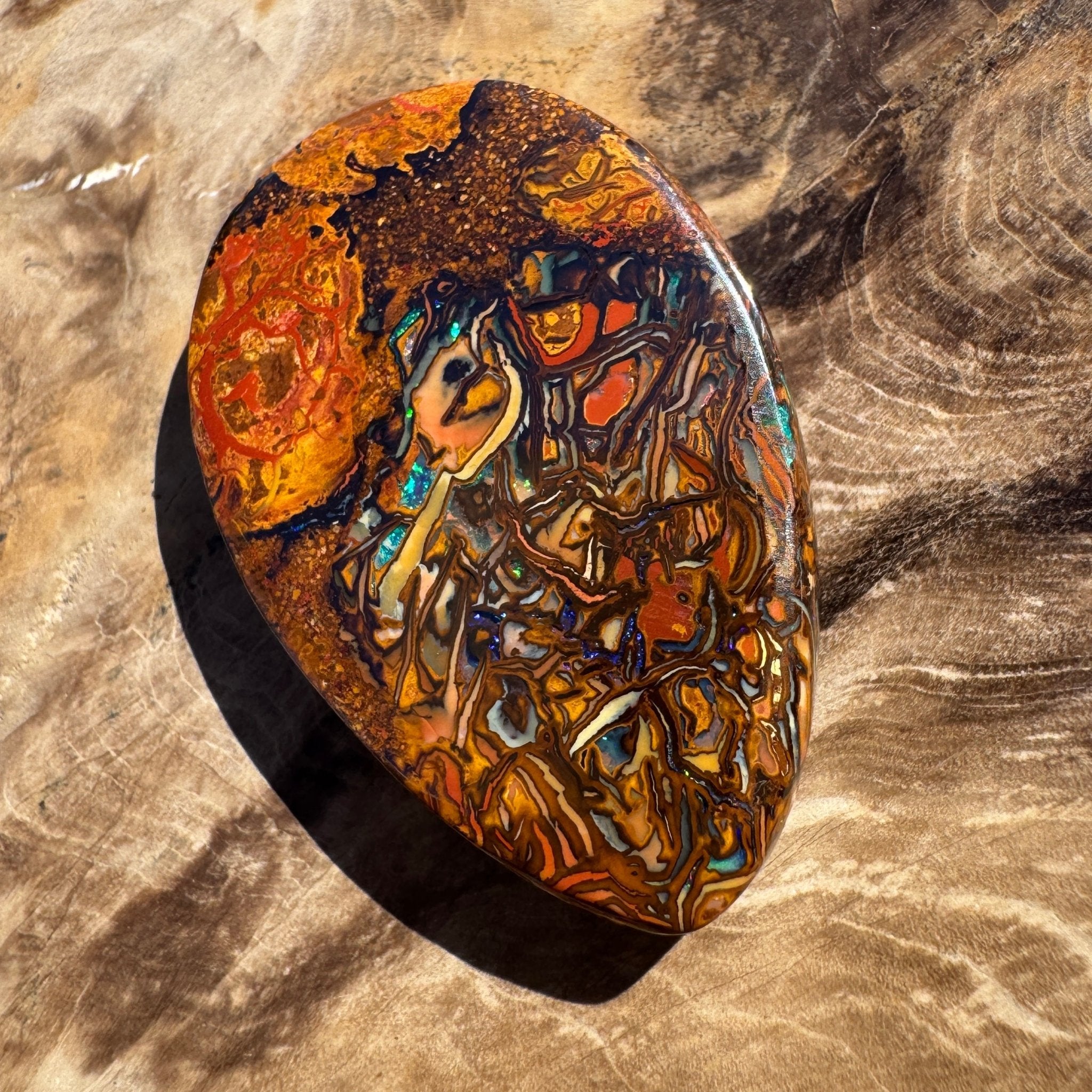 63ct Winton Queensland Boulder Opal | Solid Australian Opal | Hand-Cut