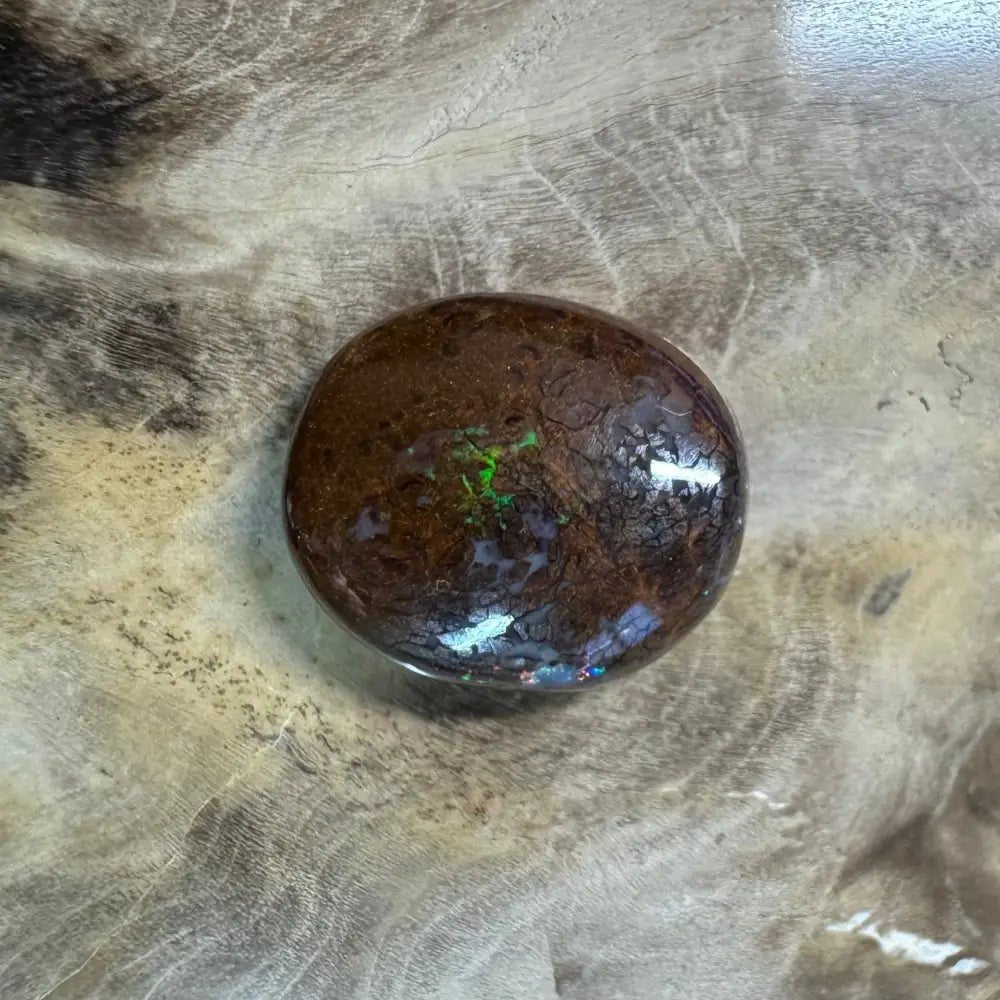 6.4ct Hand - cut Queensland Boulder Opal