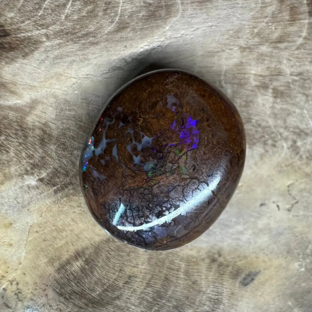 6.4ct Hand - cut Queensland Boulder Opal