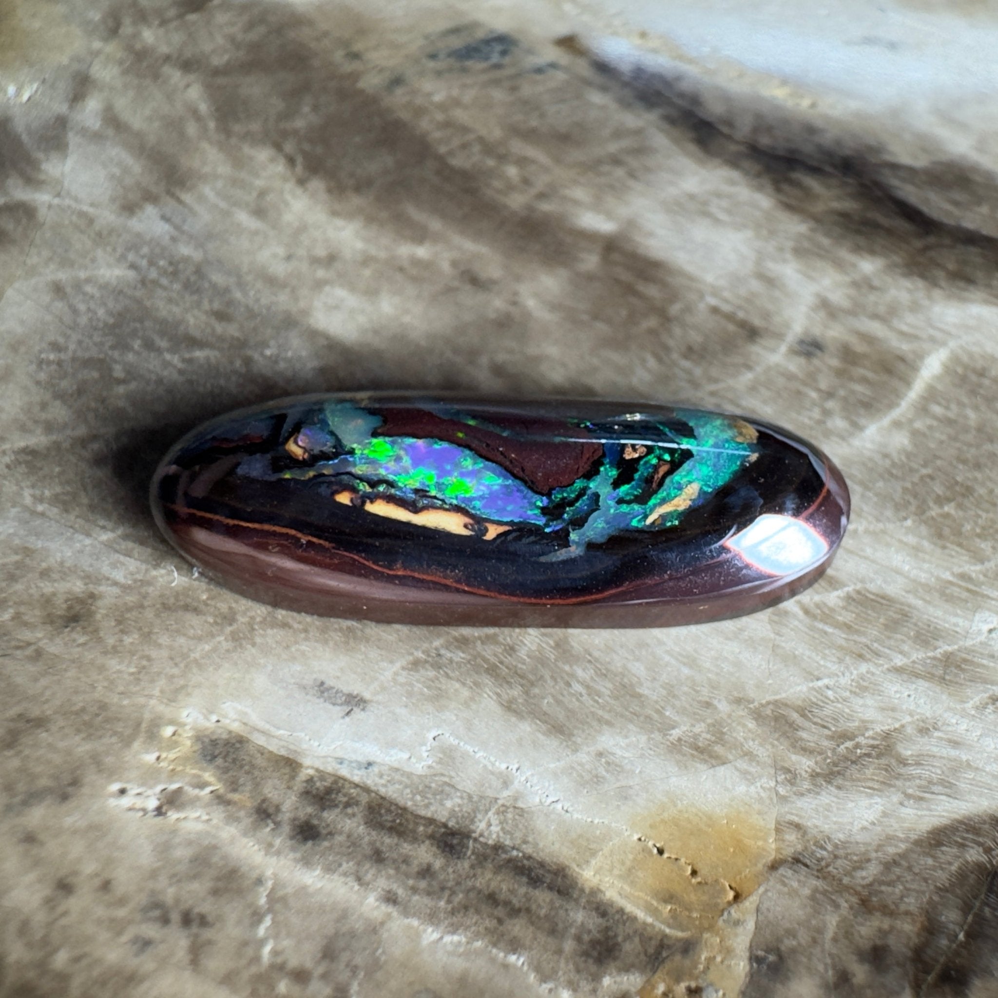 6.4ct Solid Queensland Boulder Opal