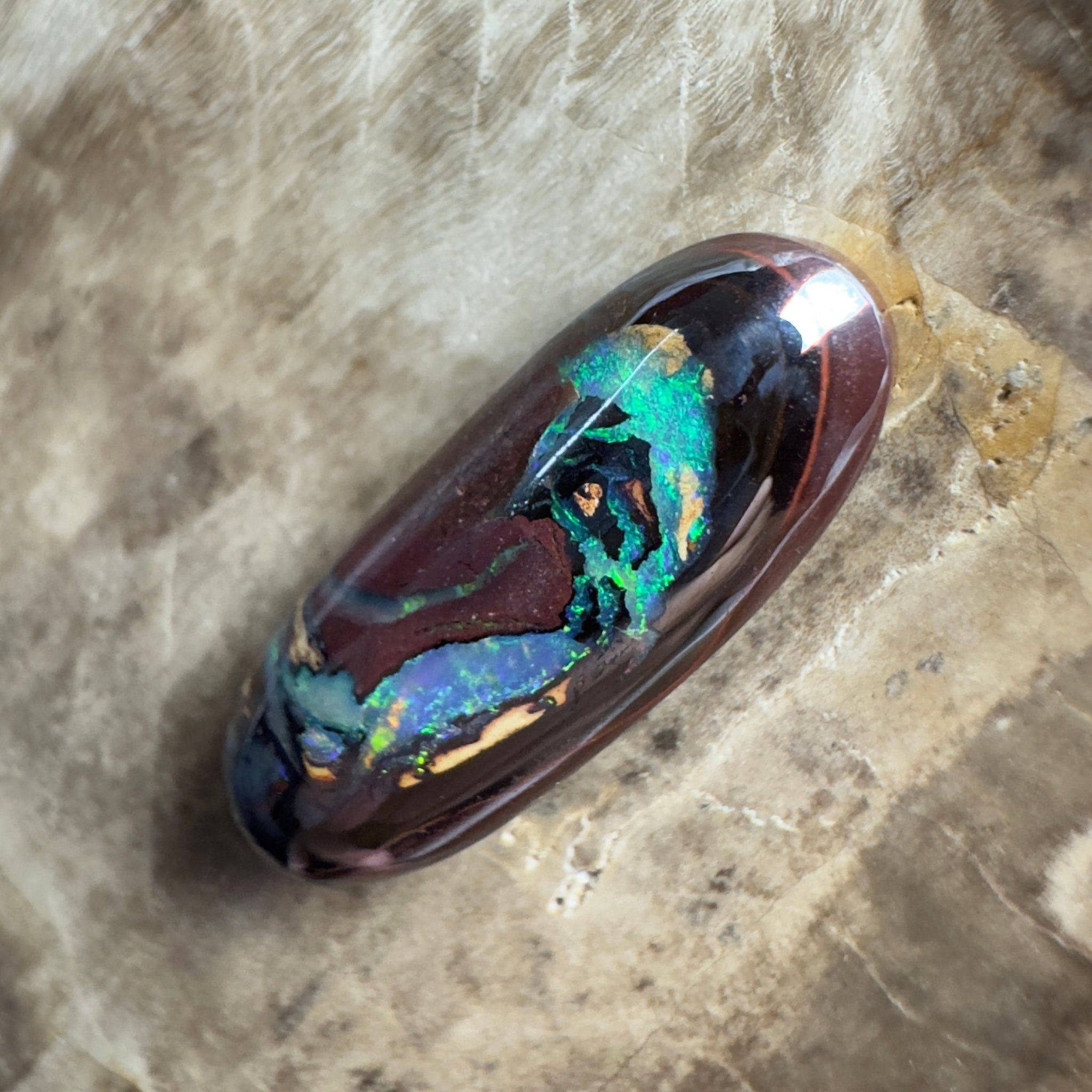 6.4ct Solid Queensland Boulder Opal