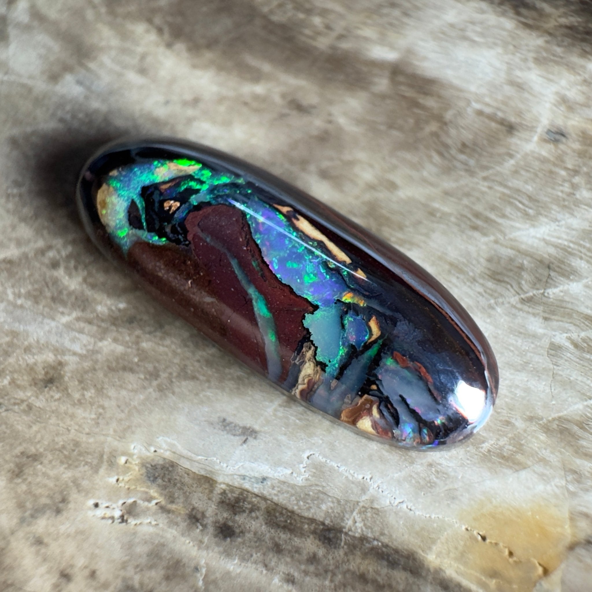 6.4ct Solid Queensland Boulder Opal