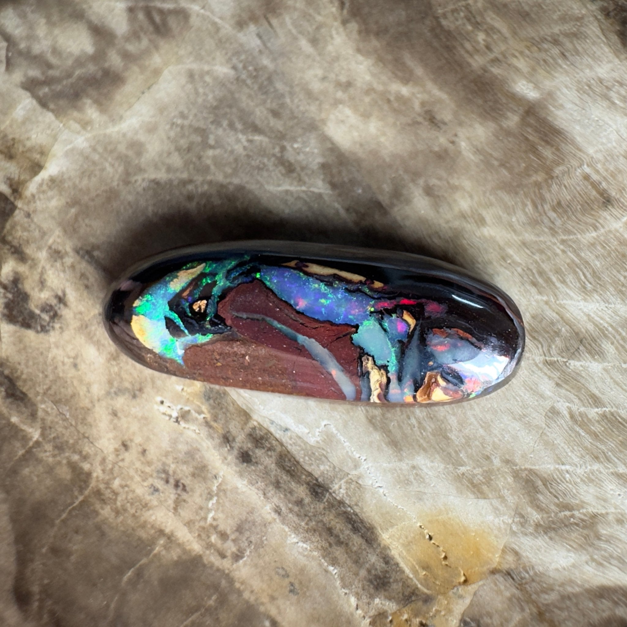 6.4ct Solid Queensland Boulder Opal