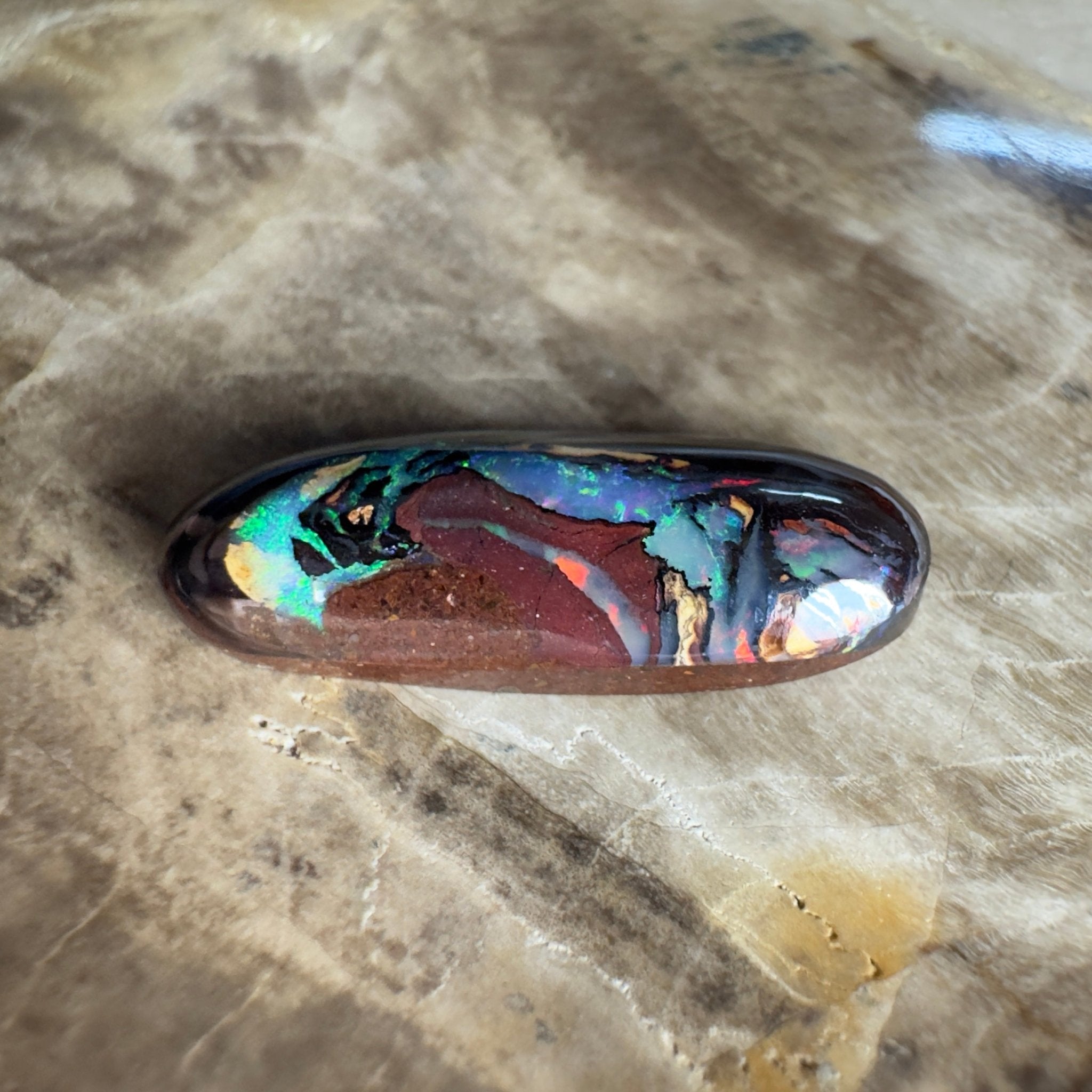6.4ct Solid Queensland Boulder Opal