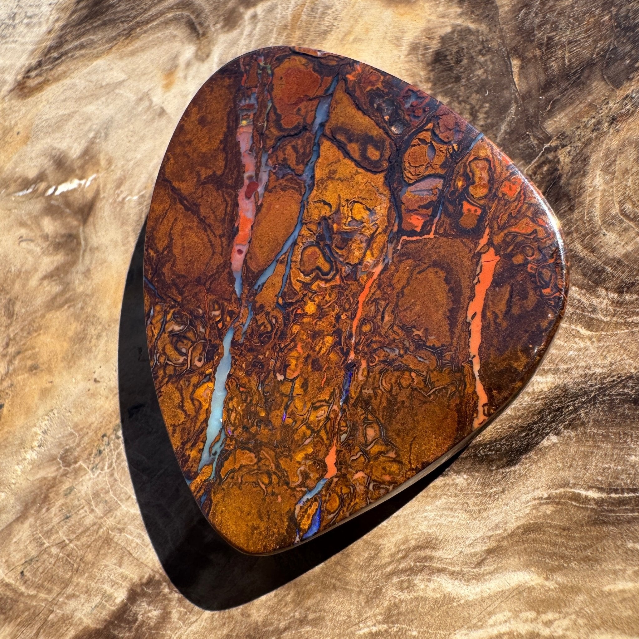 65ct Queensland Boulder Opal | Solid Australian Opal | Hand-Cut