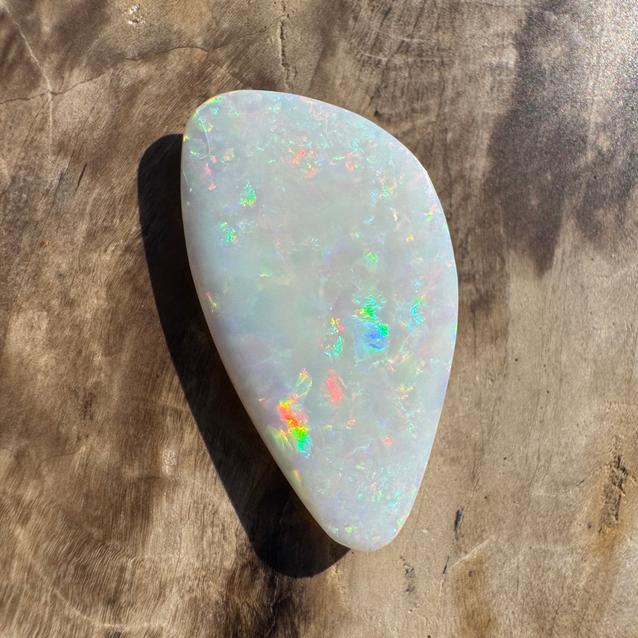 6.9ct Hand - cut Solid Coober Pedy Opal