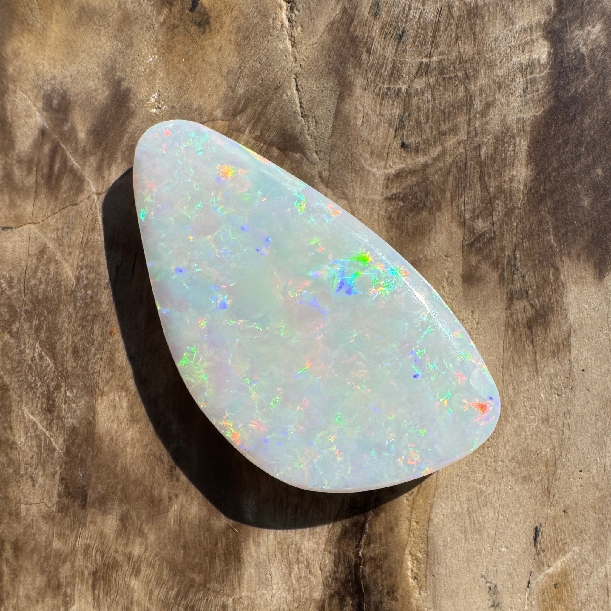 6.9ct Hand - cut Solid Coober Pedy Opal