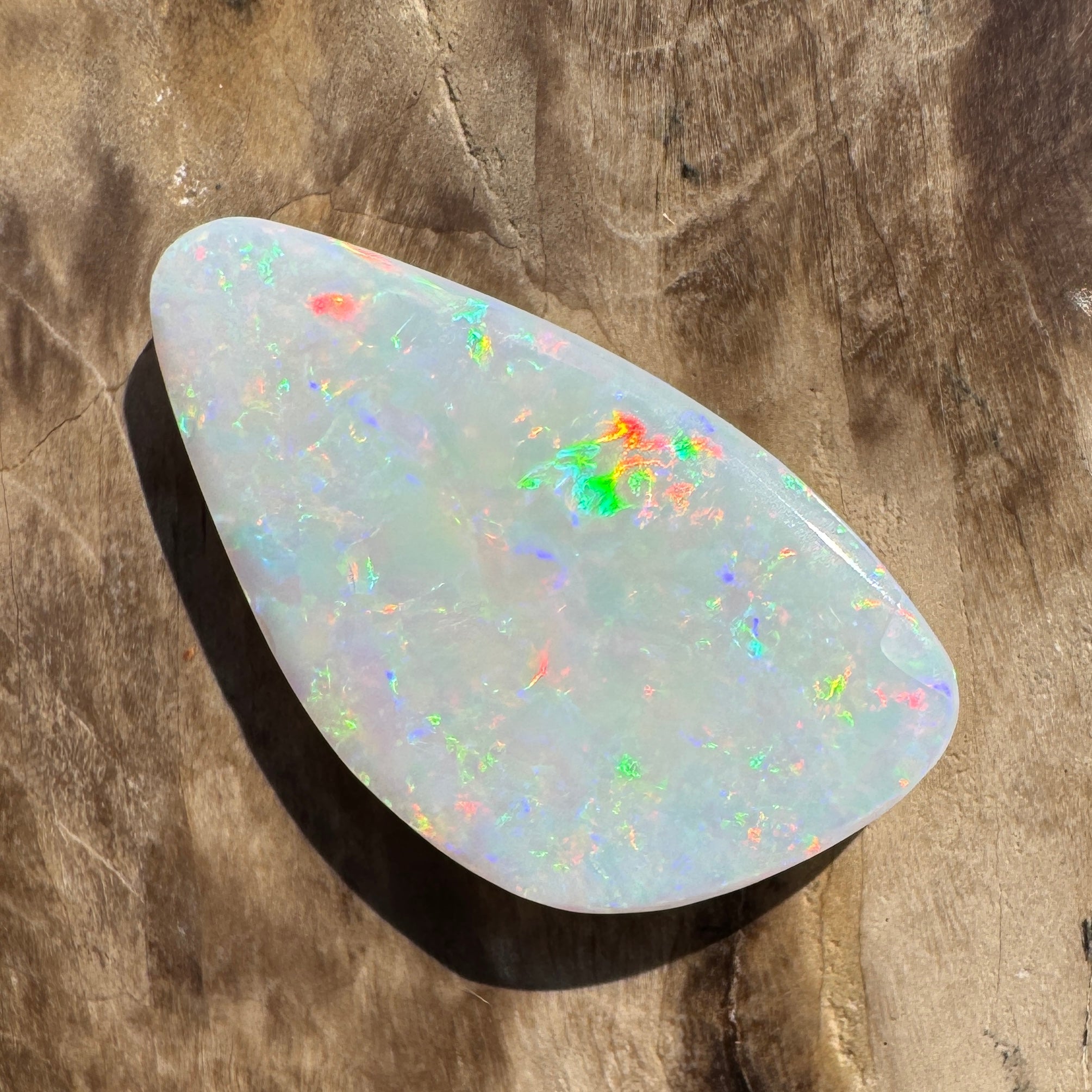 6.9ct Hand - cut Solid Coober Pedy Opal