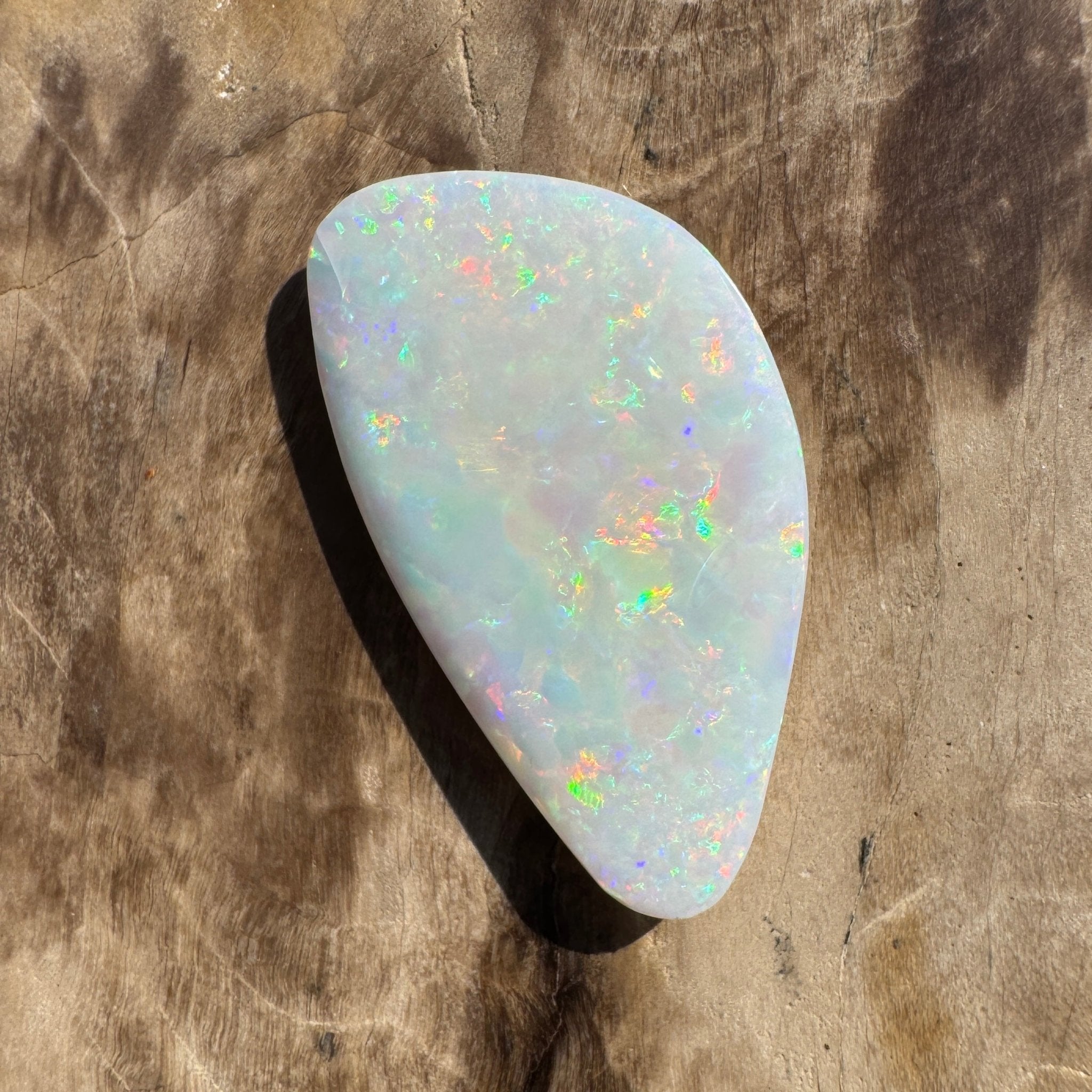 6.9ct Hand - cut Solid Coober Pedy Opal