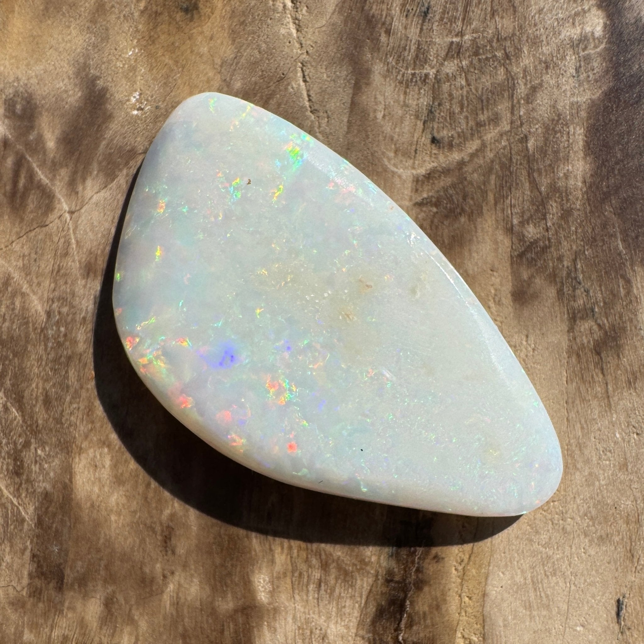 6.9ct Hand - cut Solid Coober Pedy Opal