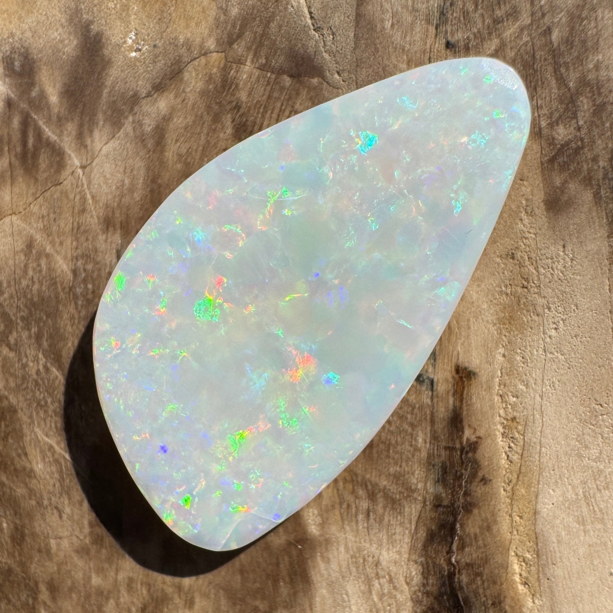 6.9ct Hand - cut Solid Coober Pedy Opal