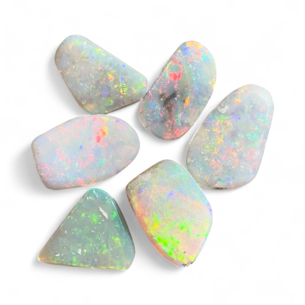6.9ct Hand - cut Solid Coober Pedy Opal Parcel