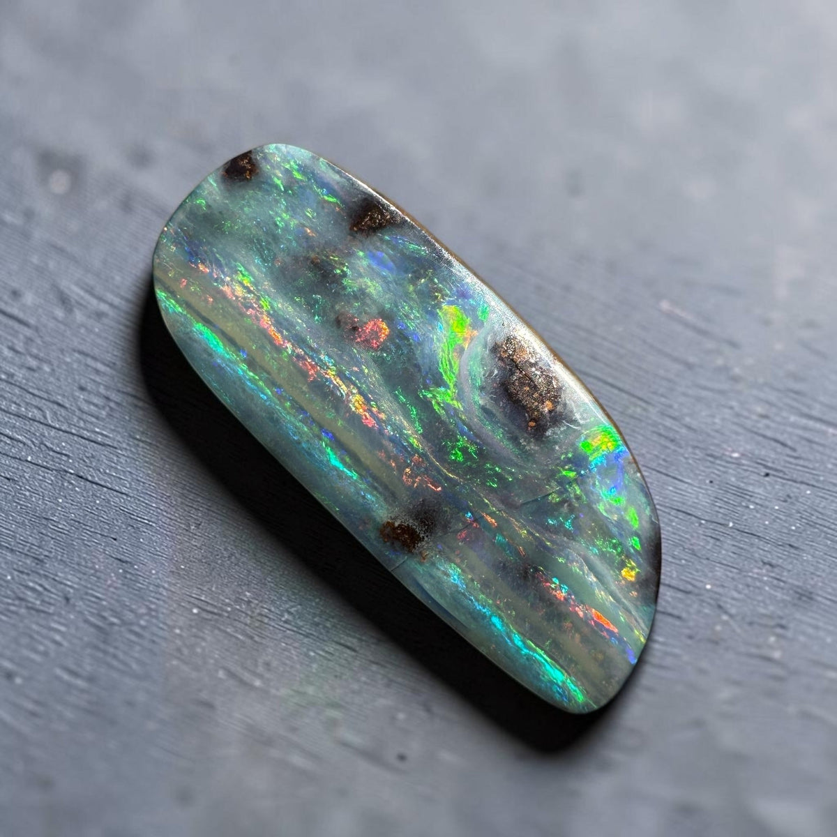 6.9ct Queensland Boulder Opal | Solid Australian Opal | Hand-Cut