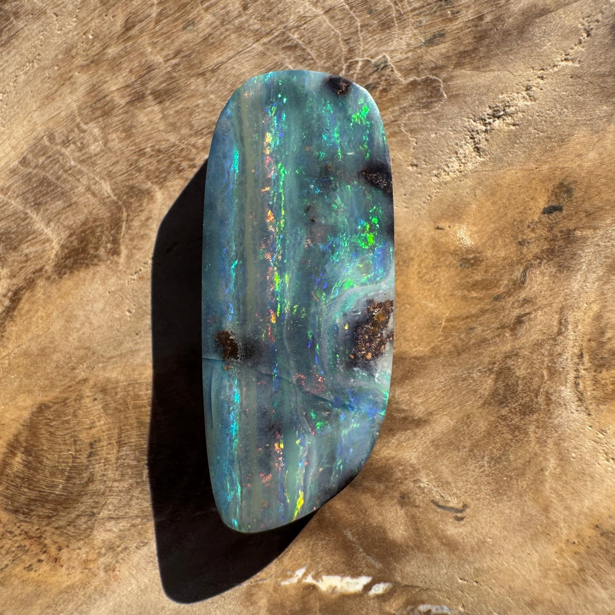 6.9ct Queensland Boulder Opal | Solid Australian Opal | Hand-Cut