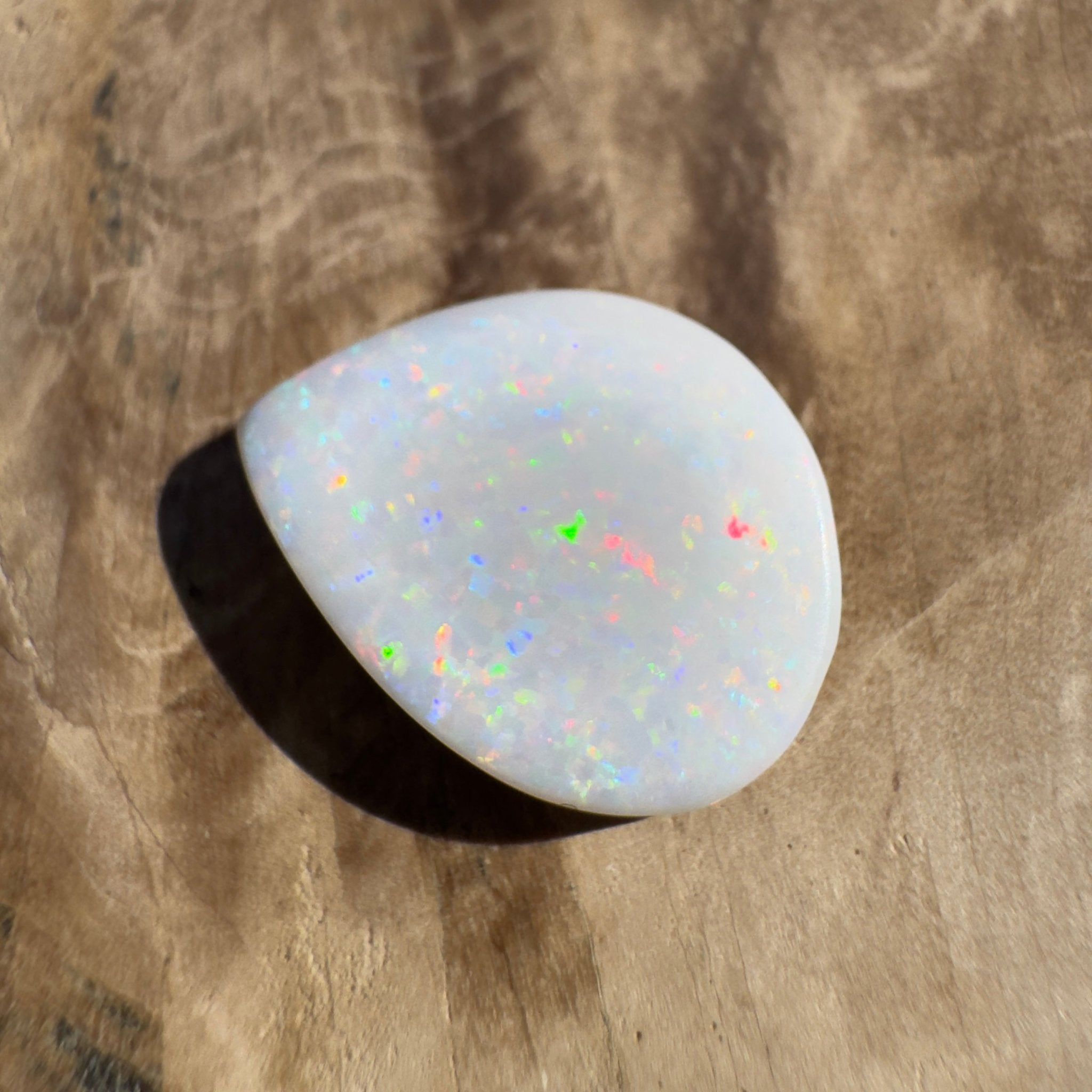 6ct Coober Pedy White Opal | Solid Australian Opal