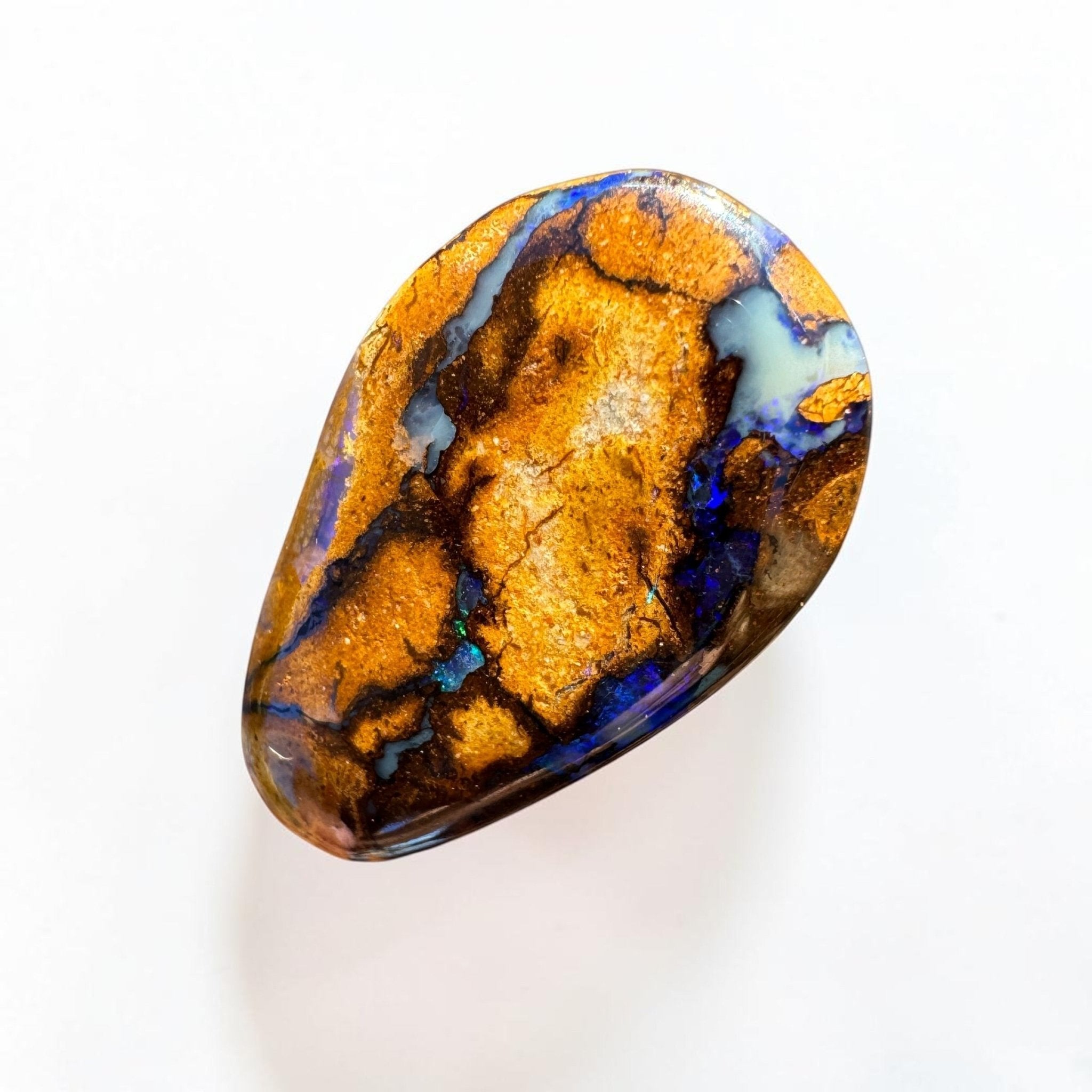 7.3ct Queensland Boulder Opal | Solid Australian Opal | Hand-Cut