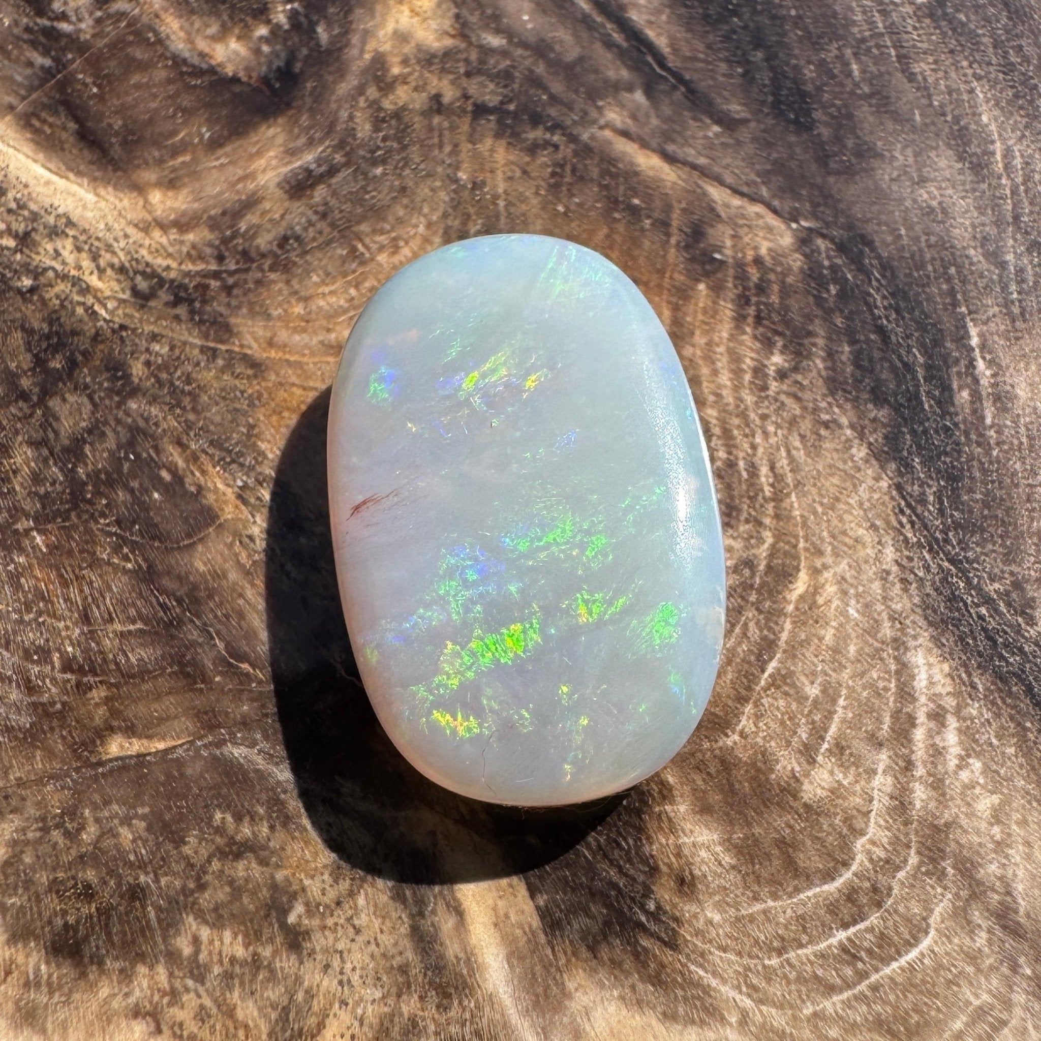 7.4ct Hand - cut Solid Coober Pedy Opal
