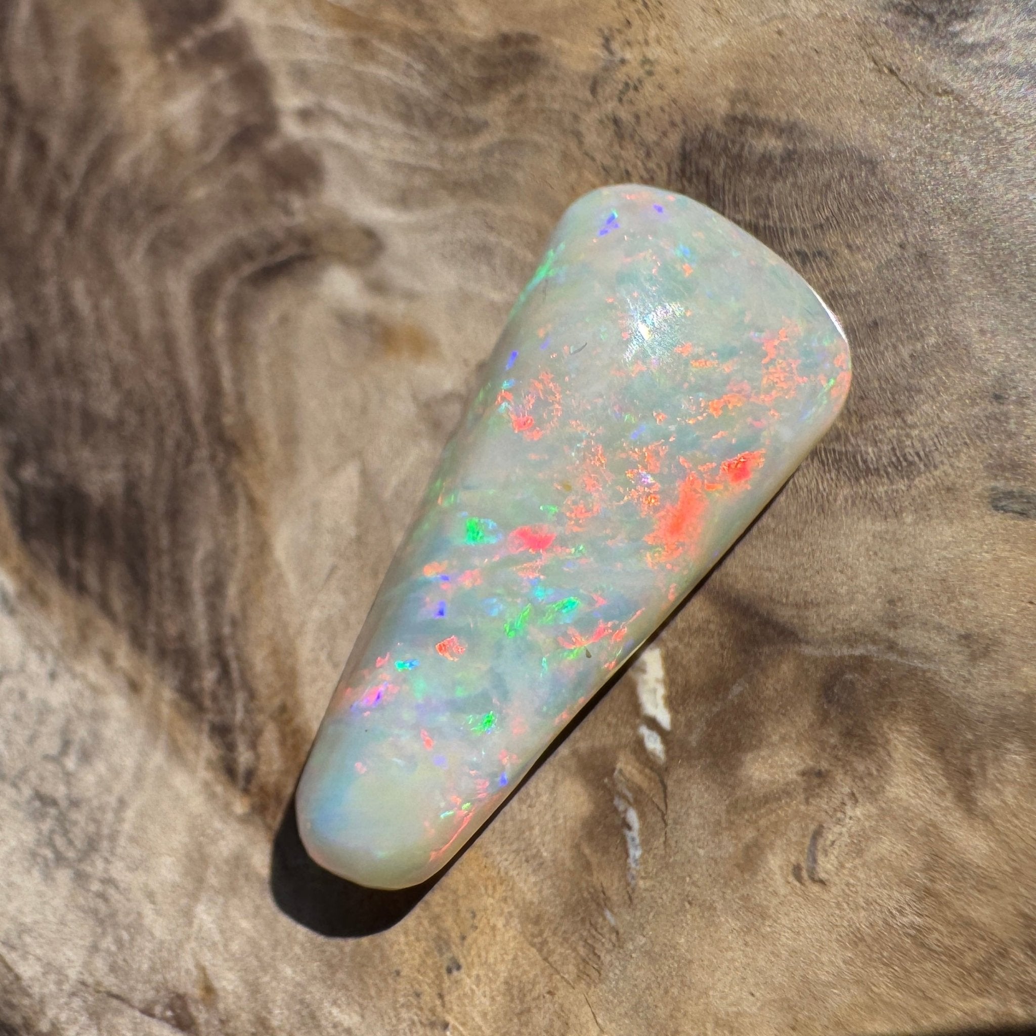 7.6ct Coober Pedy Freeform Opal | Solid Australian Opal | Hand-Cut