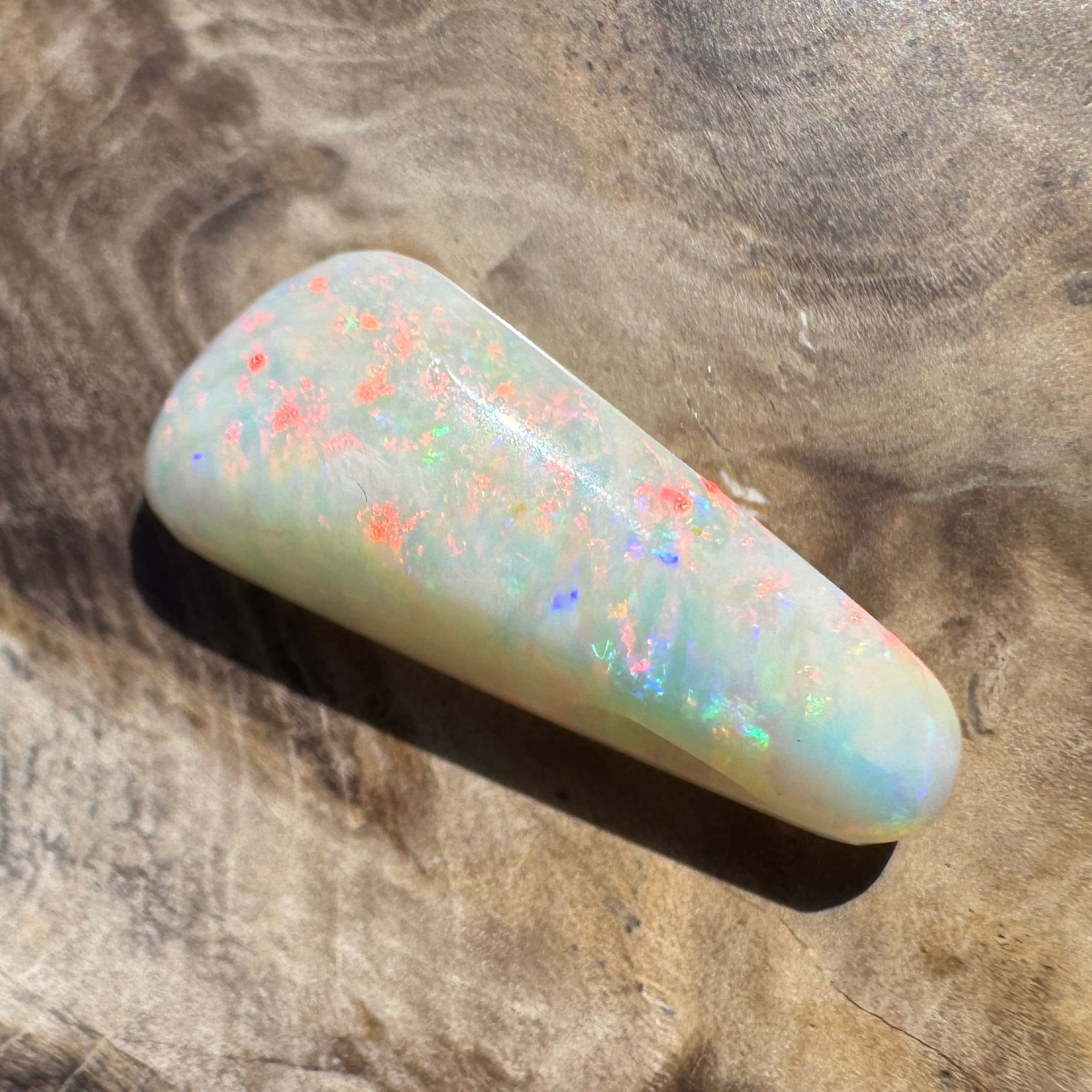 7.6ct Coober Pedy Freeform Opal | Solid Australian Opal | Hand-Cut