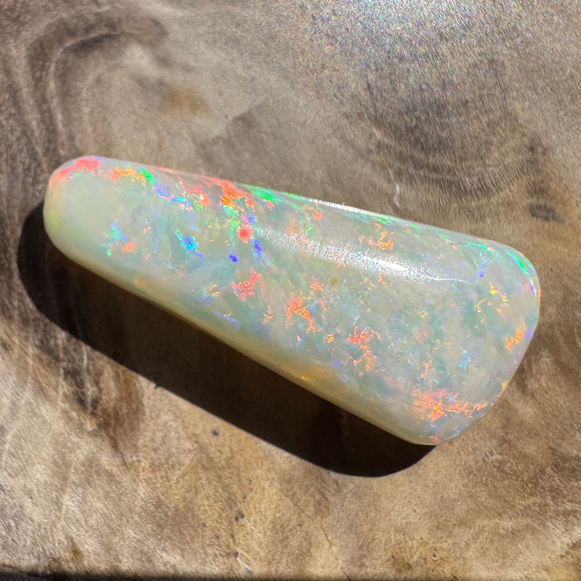 7.6ct Coober Pedy Freeform Opal | Solid Australian Opal | Hand-Cut