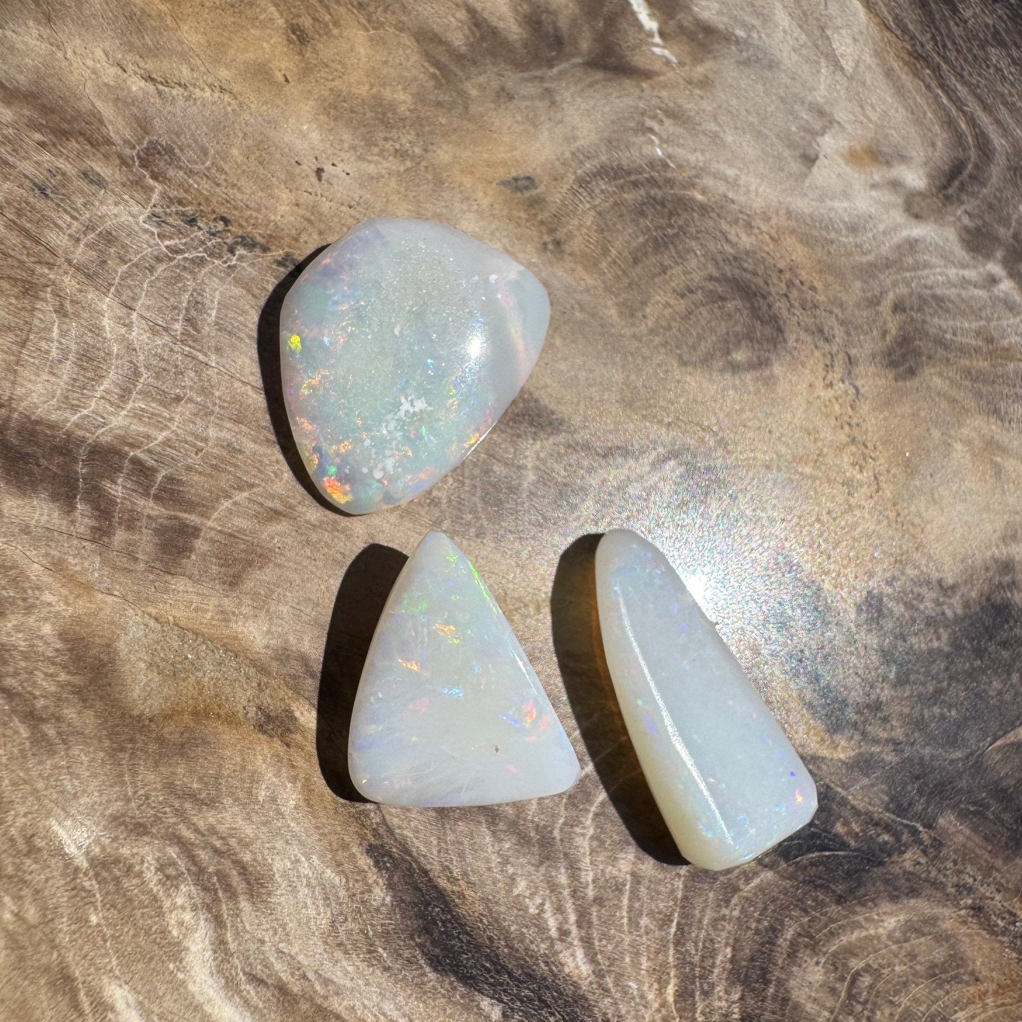 8.2ct Hand - cut Solid Coober Pedy Opal Parcel