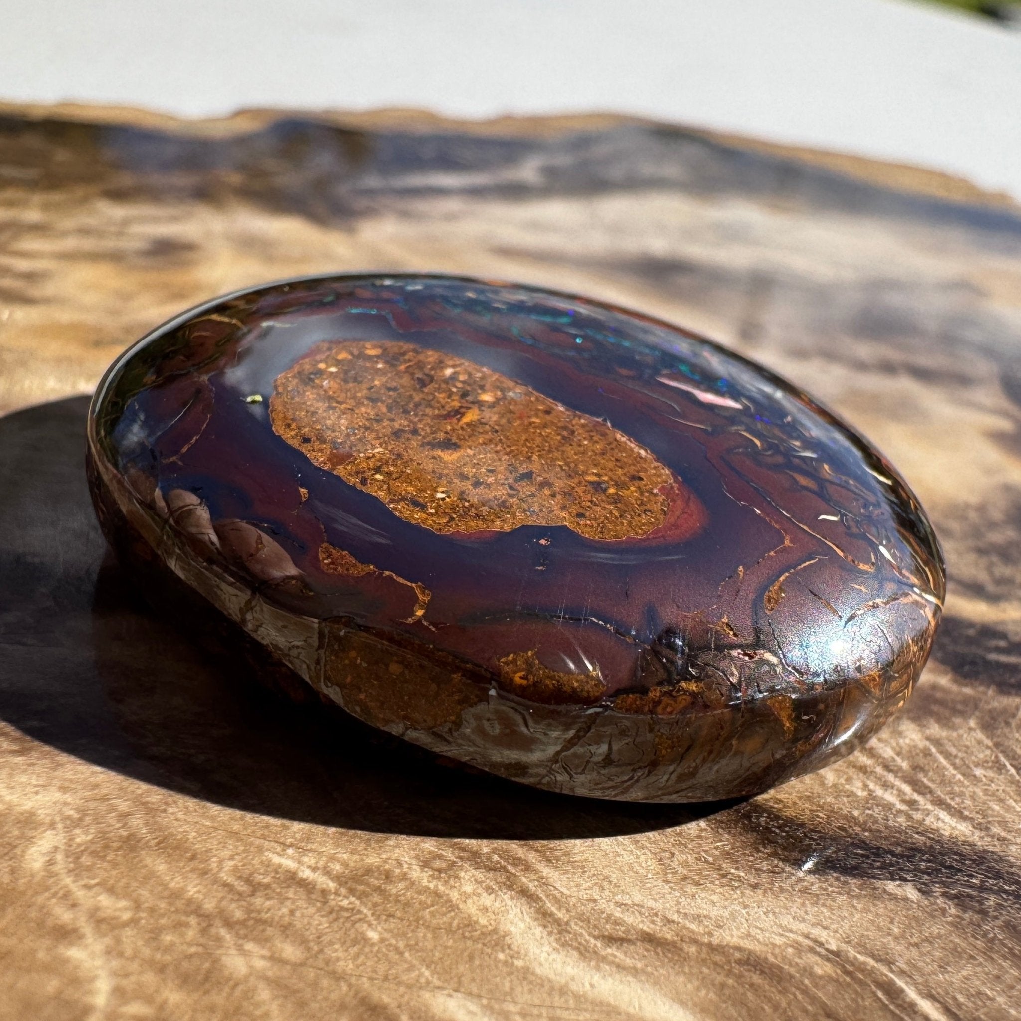 82ct Yowah Nut Queensland Boulder Opal | Solid Australian Opal | Hand-Cut