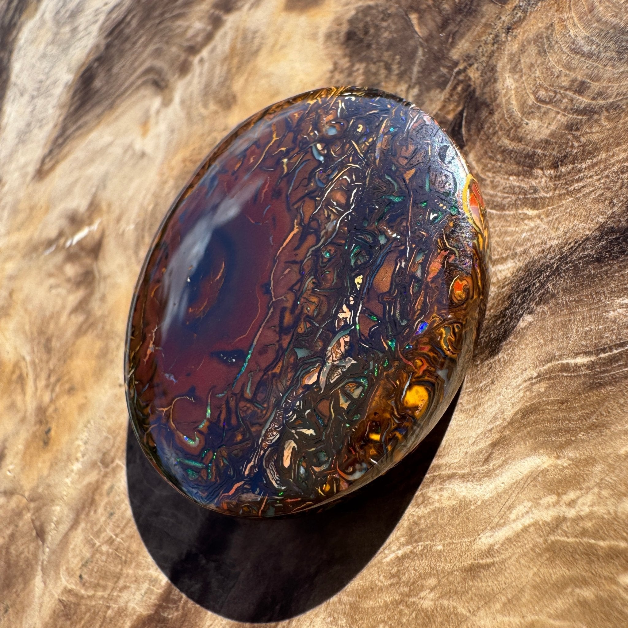 82ct Yowah Nut Queensland Boulder Opal | Solid Australian Opal | Hand-Cut