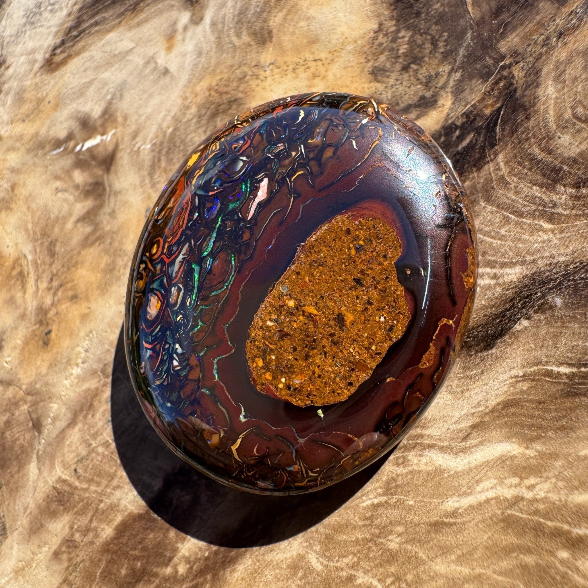 82ct Yowah Nut Queensland Boulder Opal | Solid Australian Opal | Hand-Cut