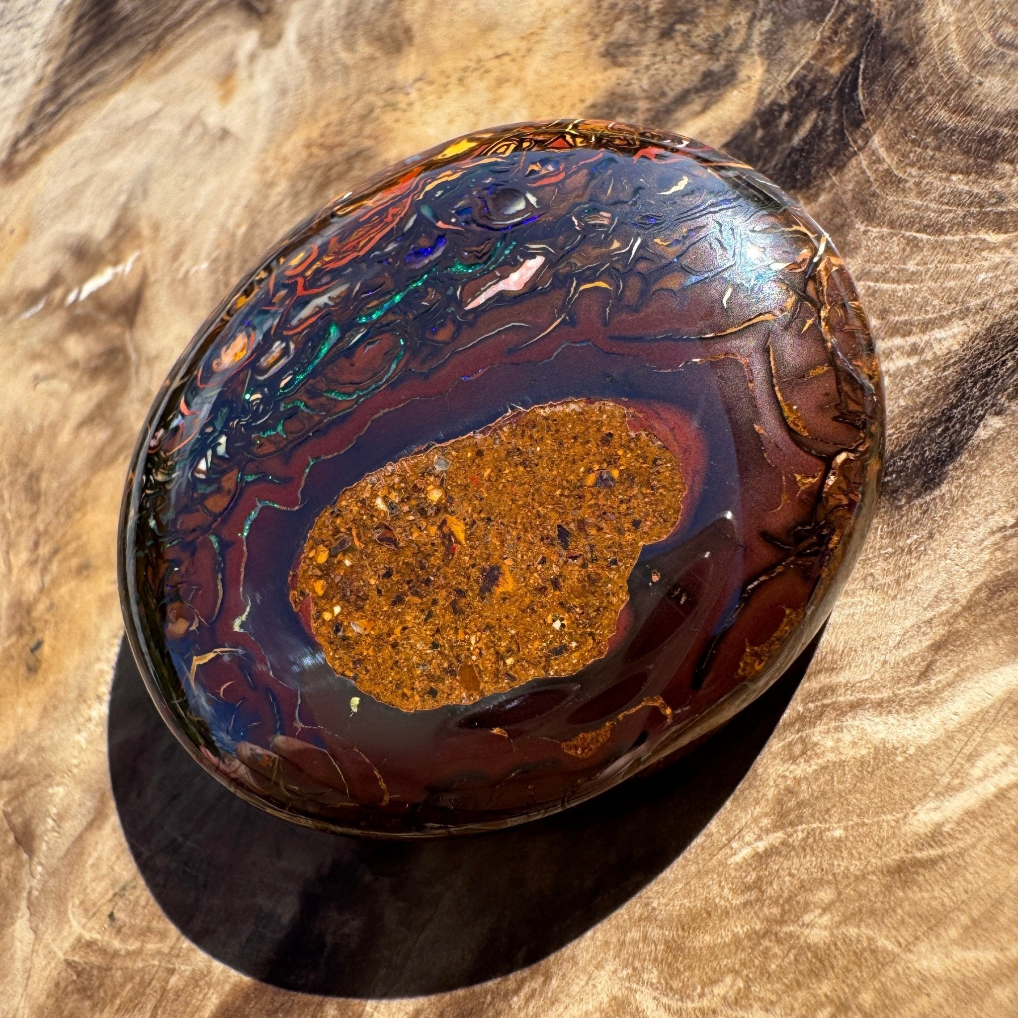 82ct Yowah Nut Queensland Boulder Opal | Solid Australian Opal | Hand-Cut