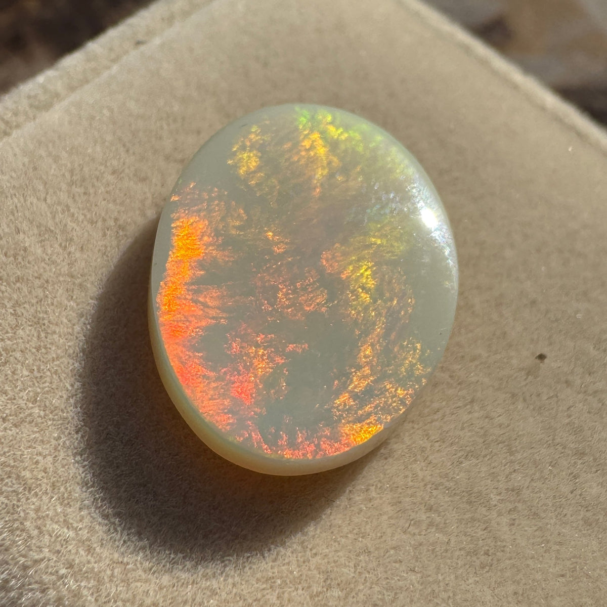 8.5ct Coober Pedy Opal | Solid Australian Opal | Hand-Cut