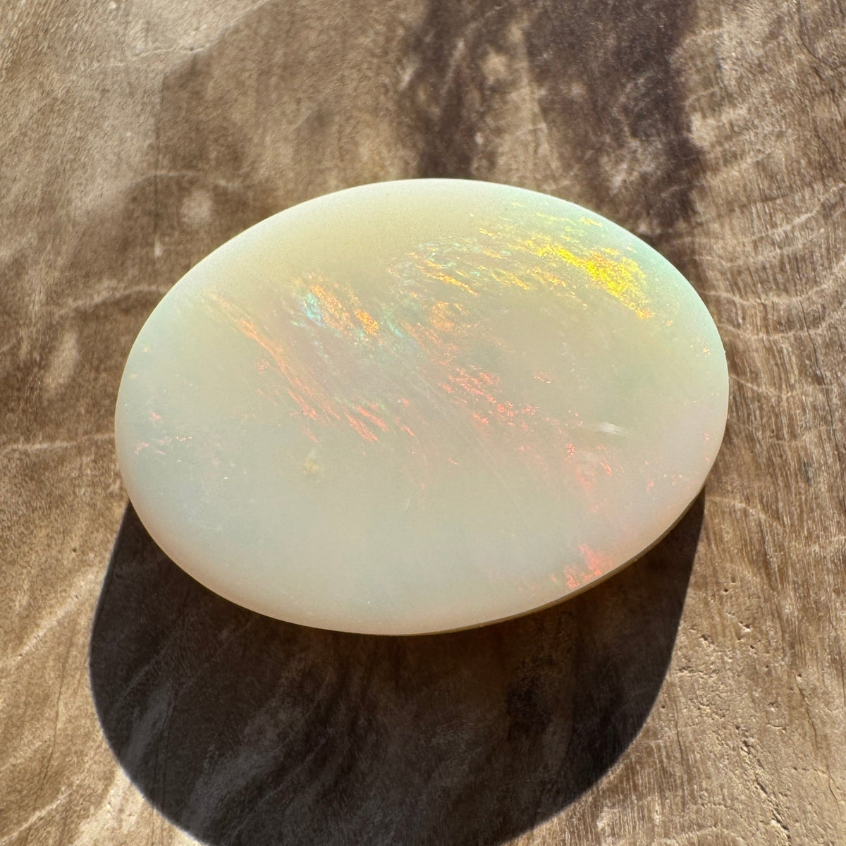 8.5ct Coober Pedy Opal | Solid Australian Opal | Hand-Cut