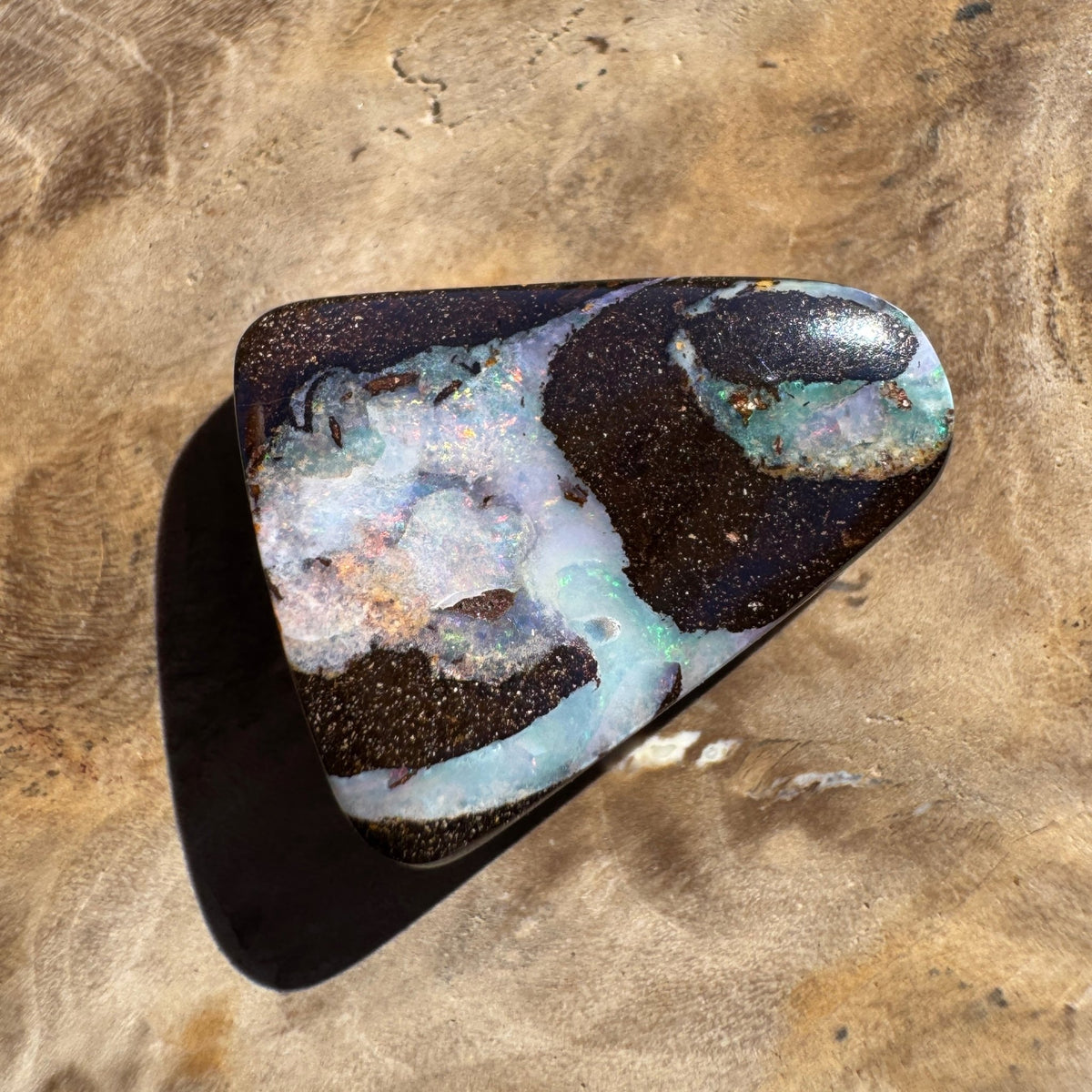 8.6ct Queensland Boulder Opal | Solid Australian Opal | Hand-Cut