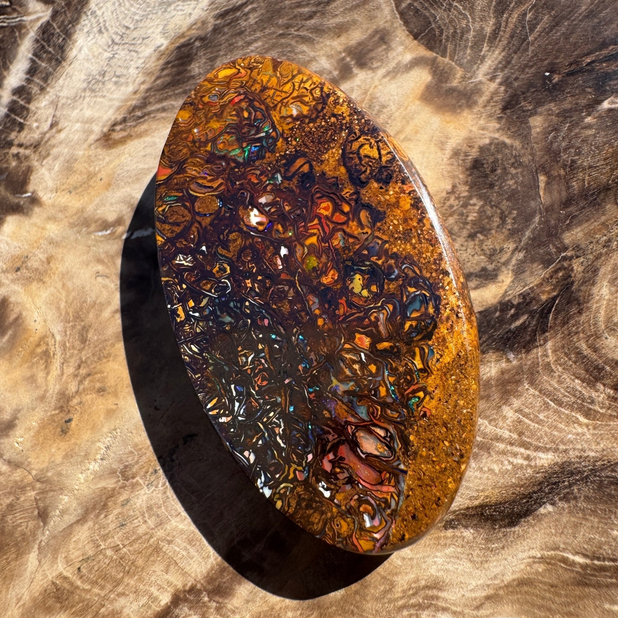 90ct Winton Queensland Boulder Opal | Solid Australian Opal | Hand-Cut