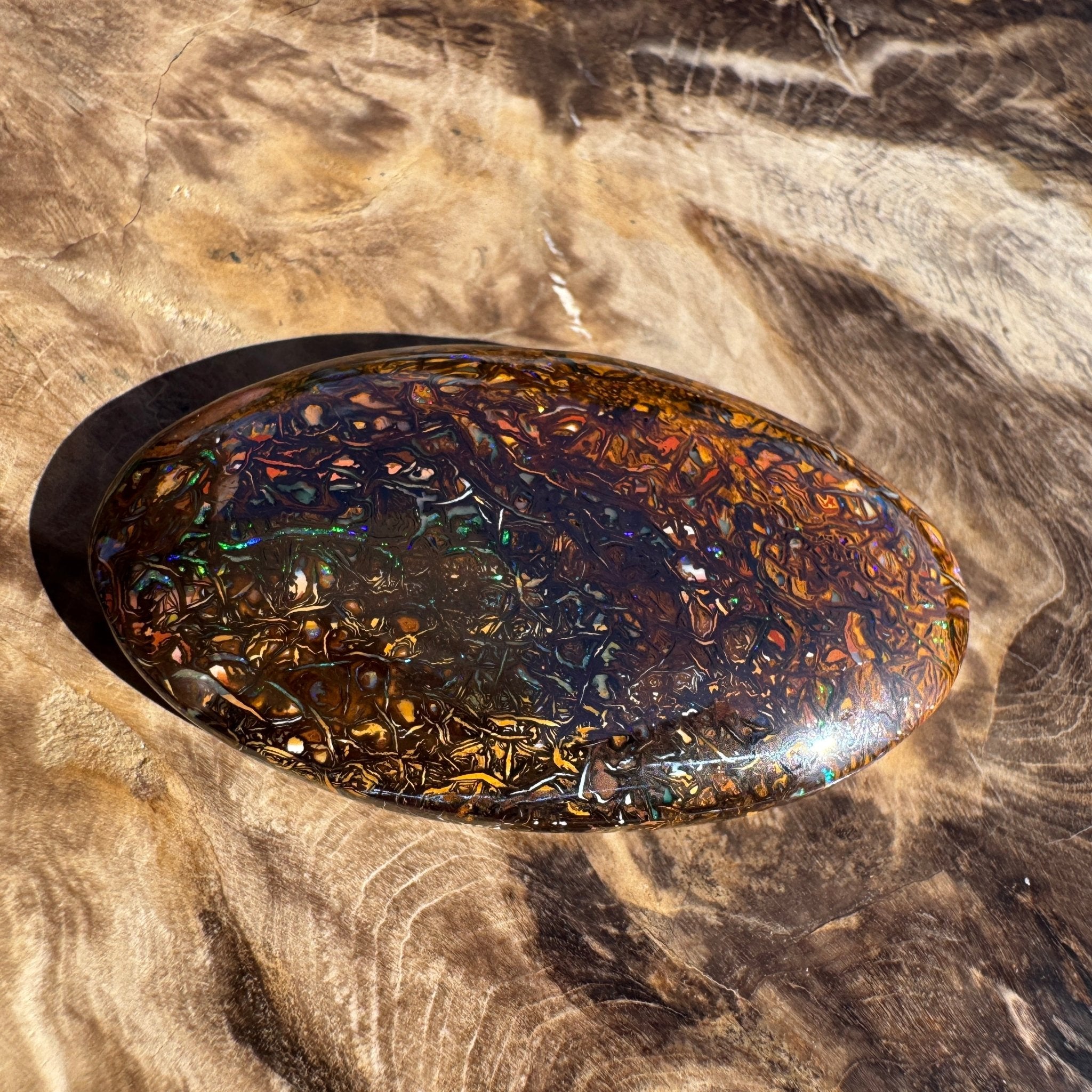 90ct Winton Queensland Boulder Opal | Solid Australian Opal | Hand-Cut