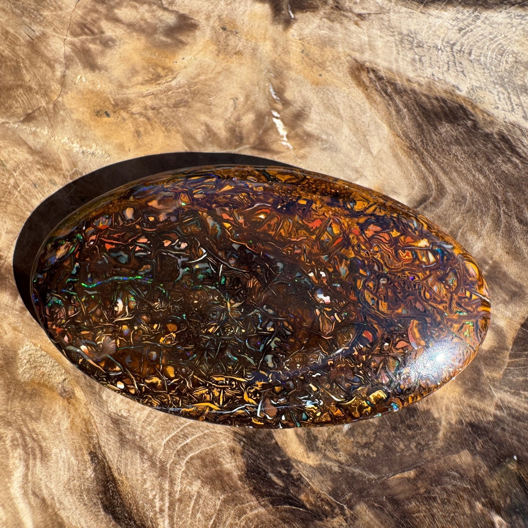 90ct Winton Queensland Boulder Opal | Solid Australian Opal | Hand-Cut