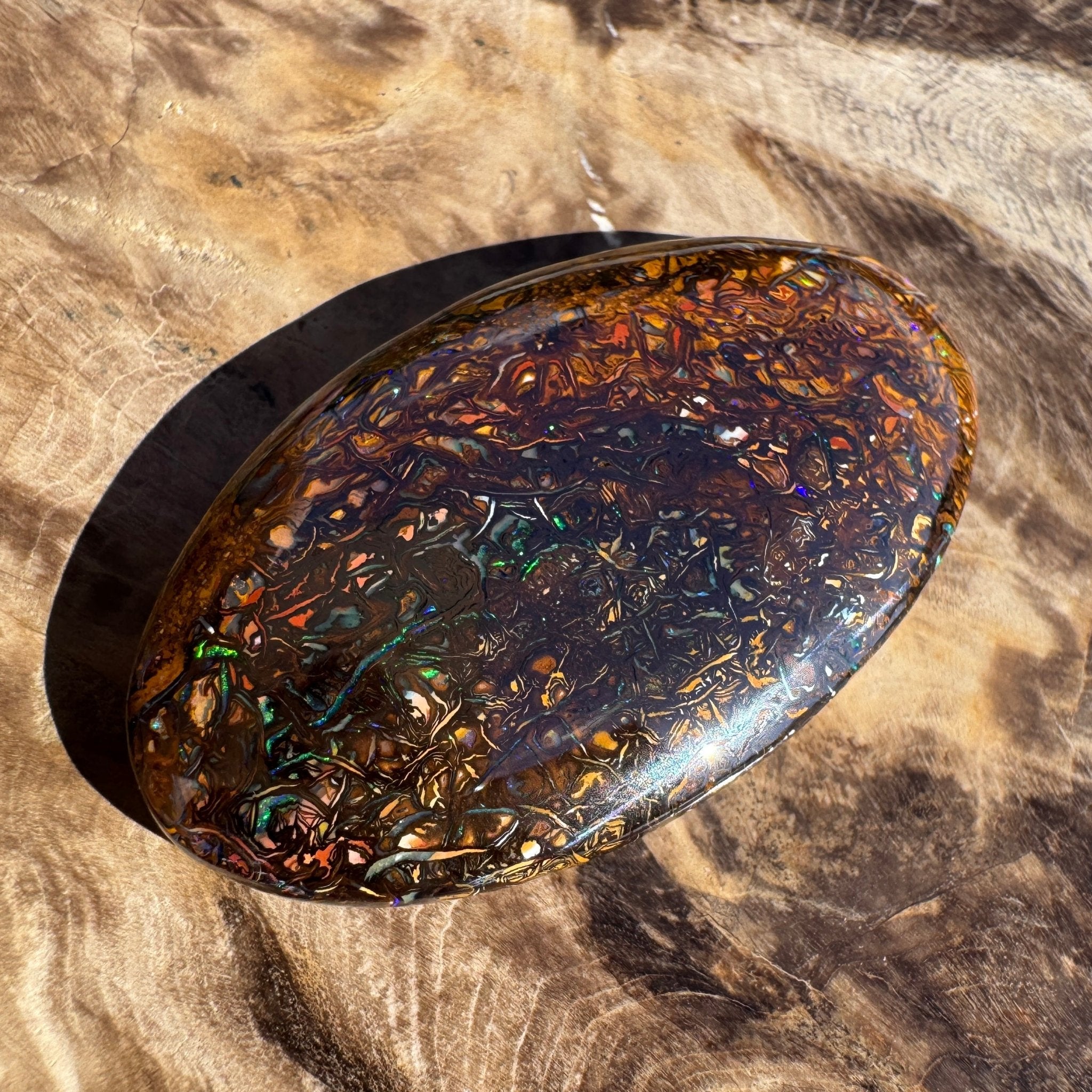 90ct Winton Queensland Boulder Opal | Solid Australian Opal | Hand-Cut