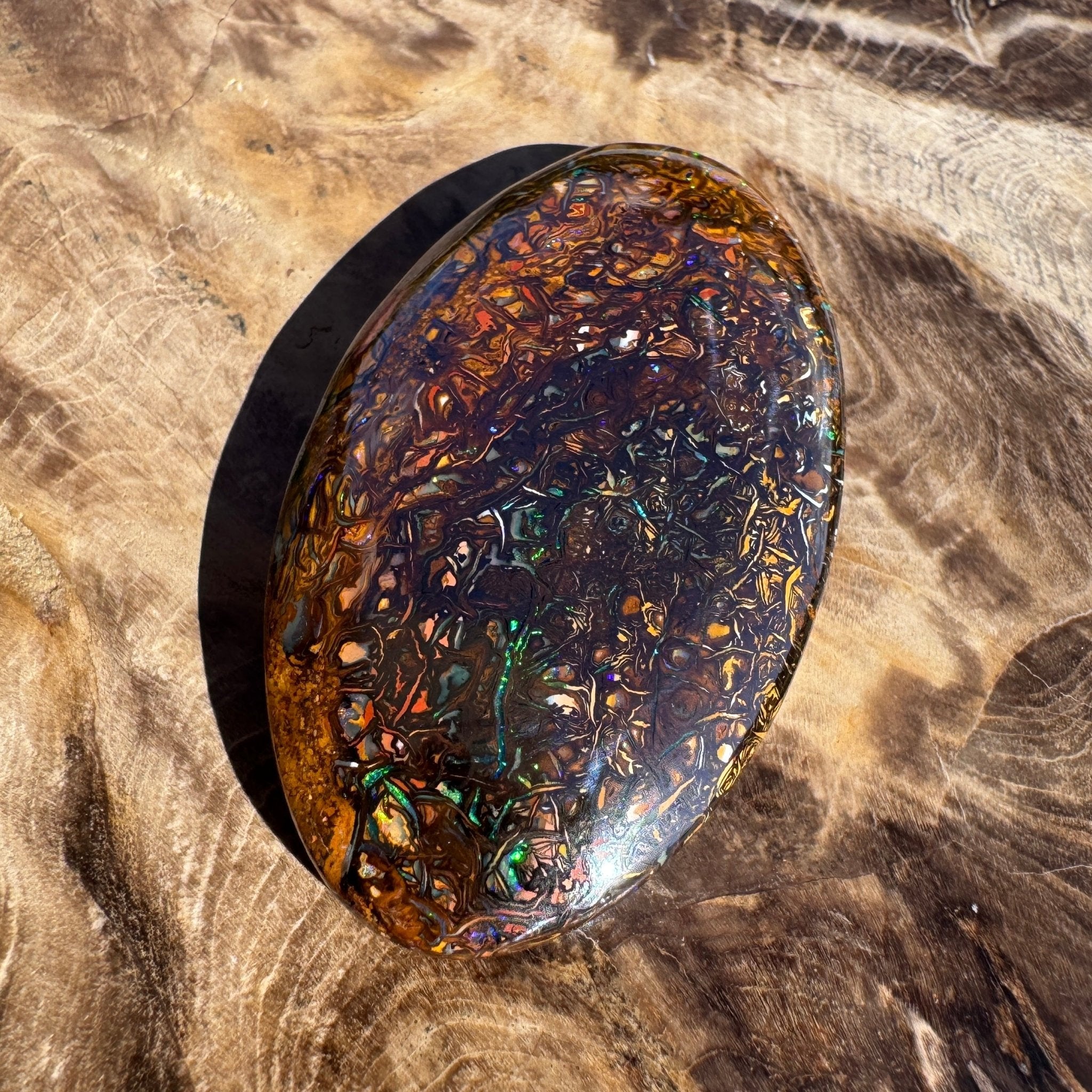 90ct Winton Queensland Boulder Opal | Solid Australian Opal | Hand-Cut