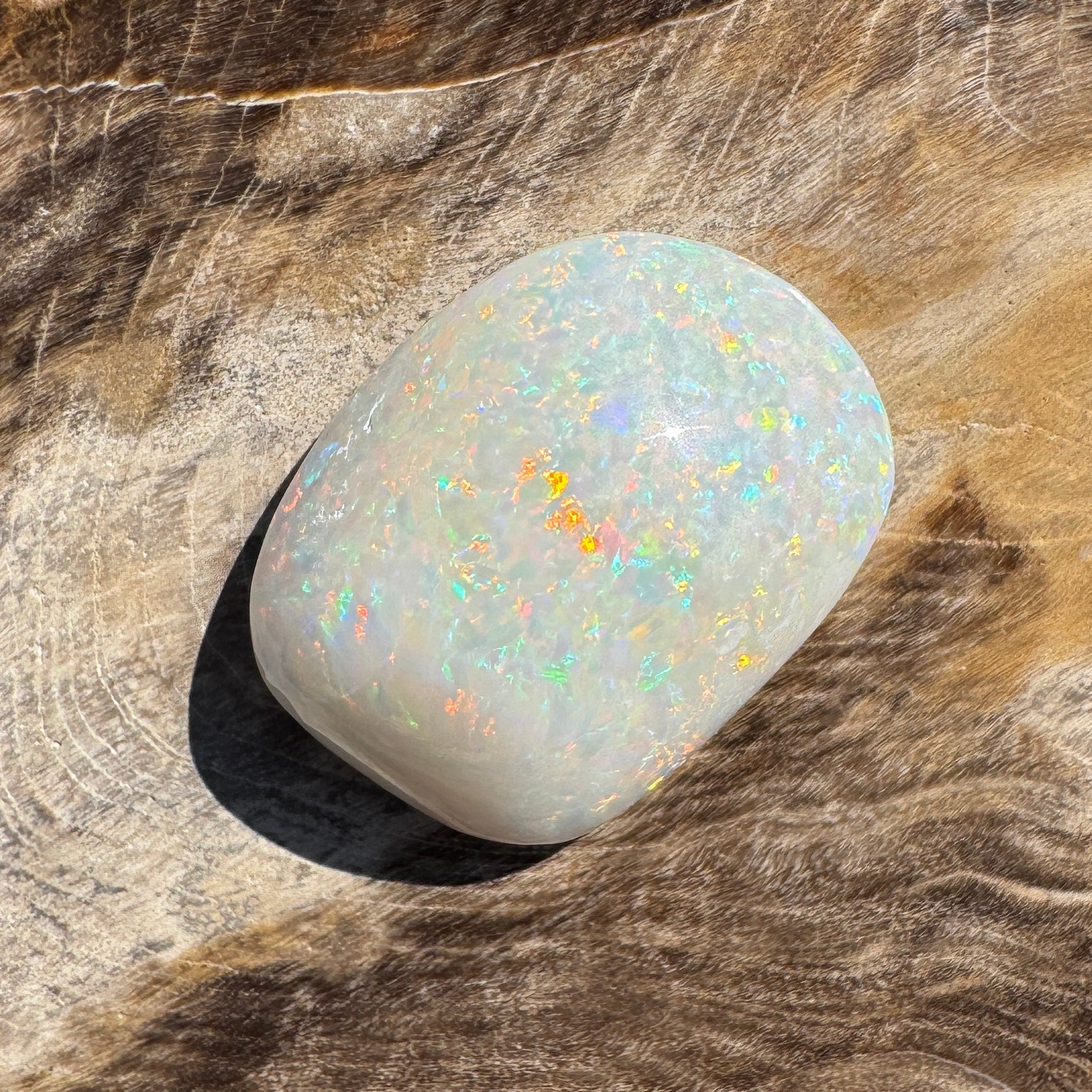 9.3ct Hand - cut Solid Coober Pedy Opal
