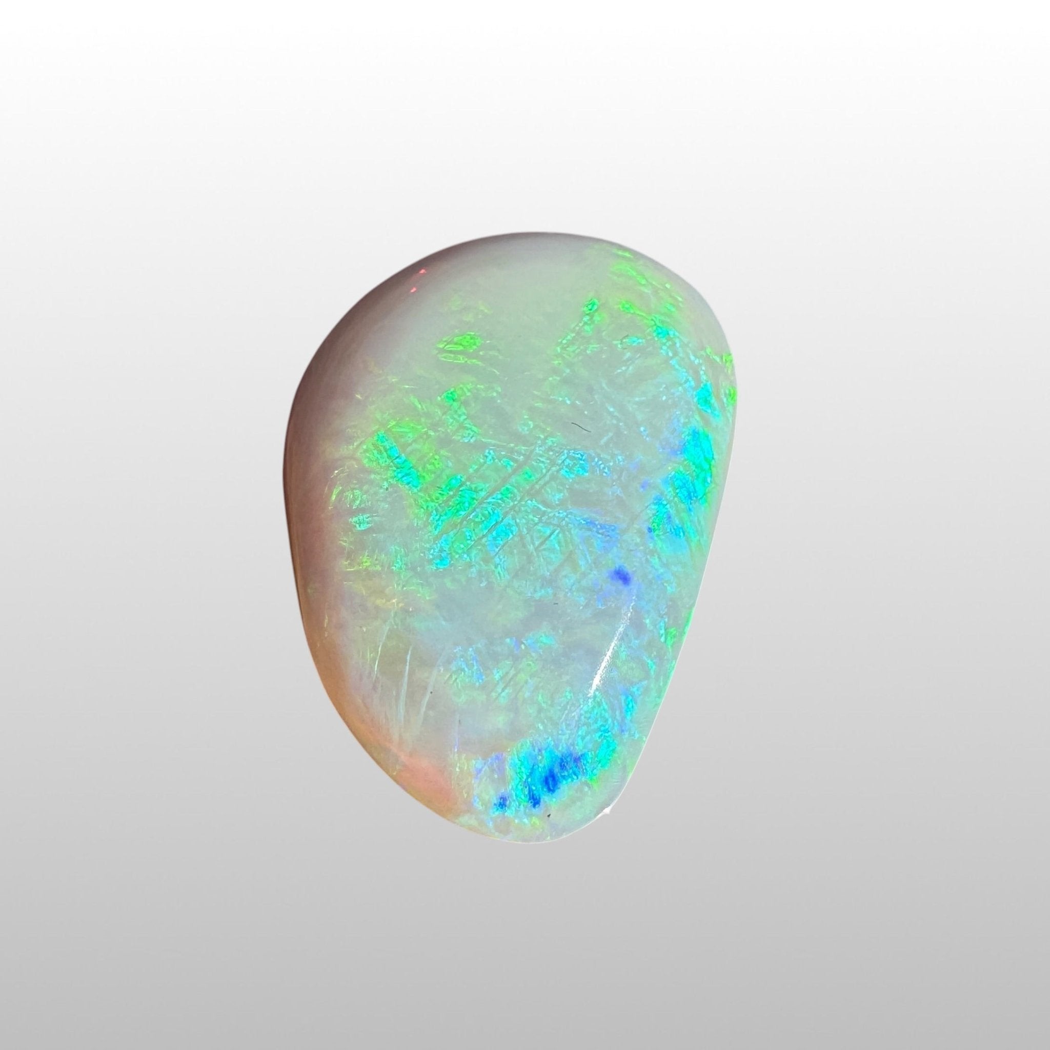 9.3ct Lightning Ridge Freeform Opal | Solid Australian Opal | Hand-Cut