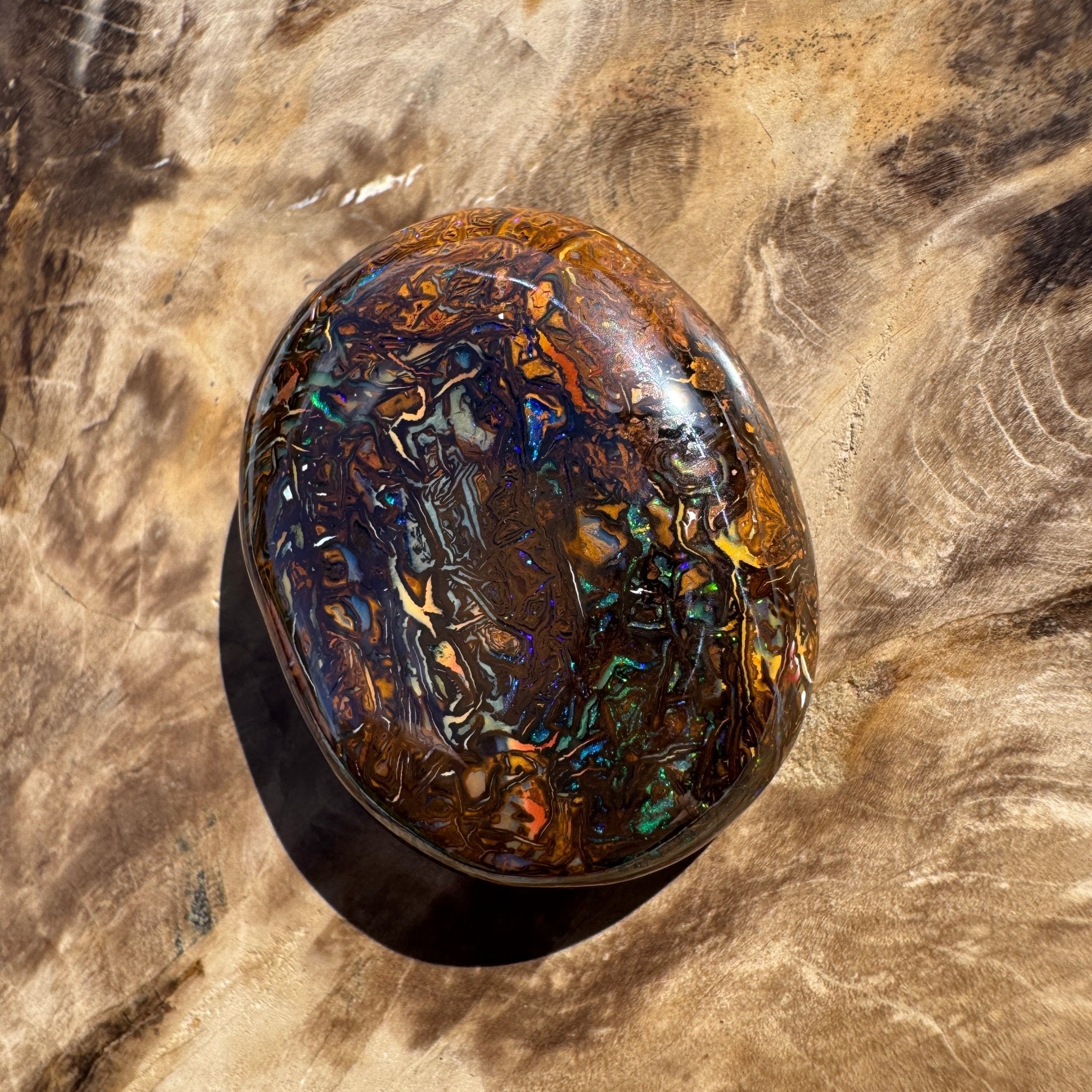 93ct Winton Queensland Boulder Opal | Solid Australian Opal | Hand-Cut