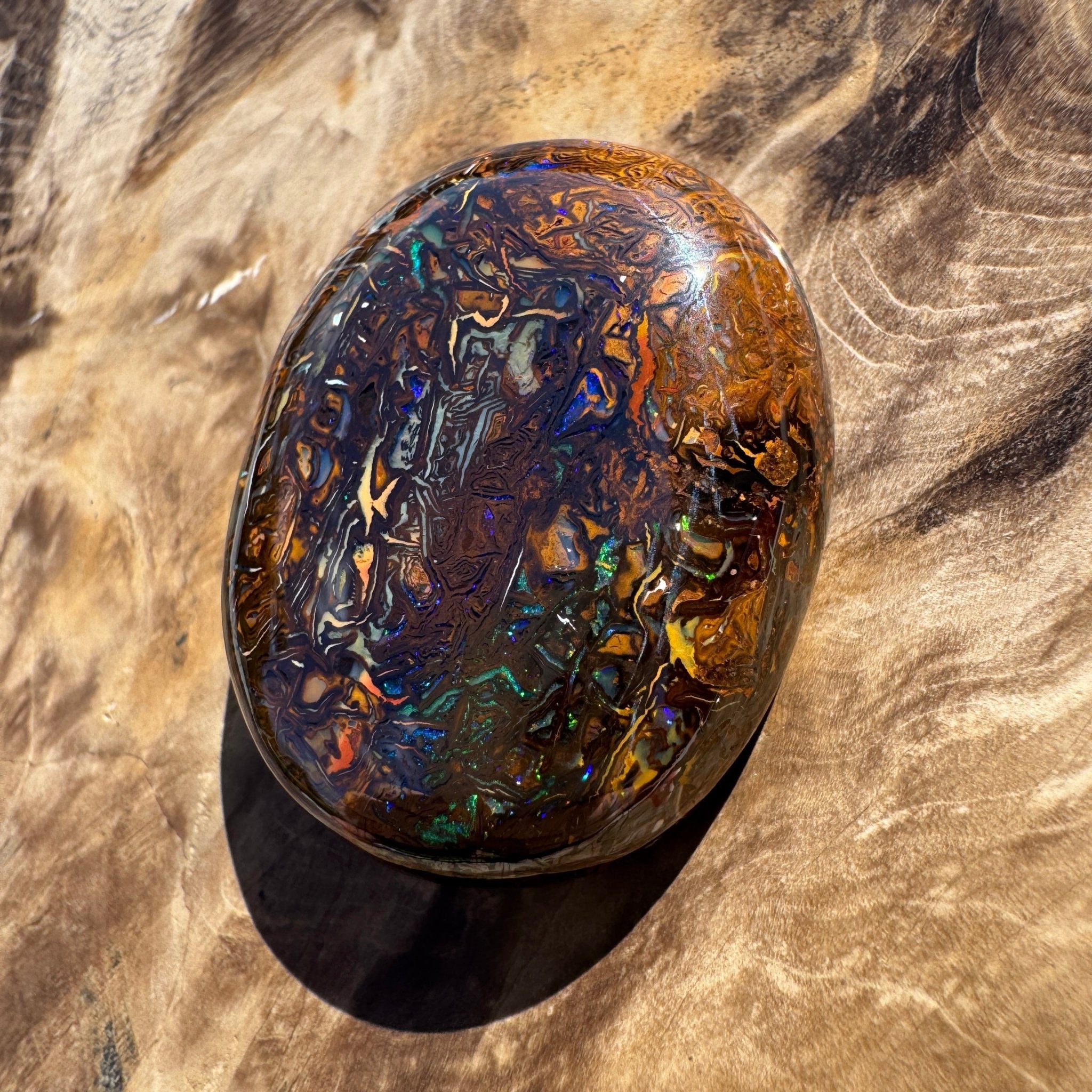 93ct Winton Queensland Boulder Opal | Solid Australian Opal | Hand-Cut