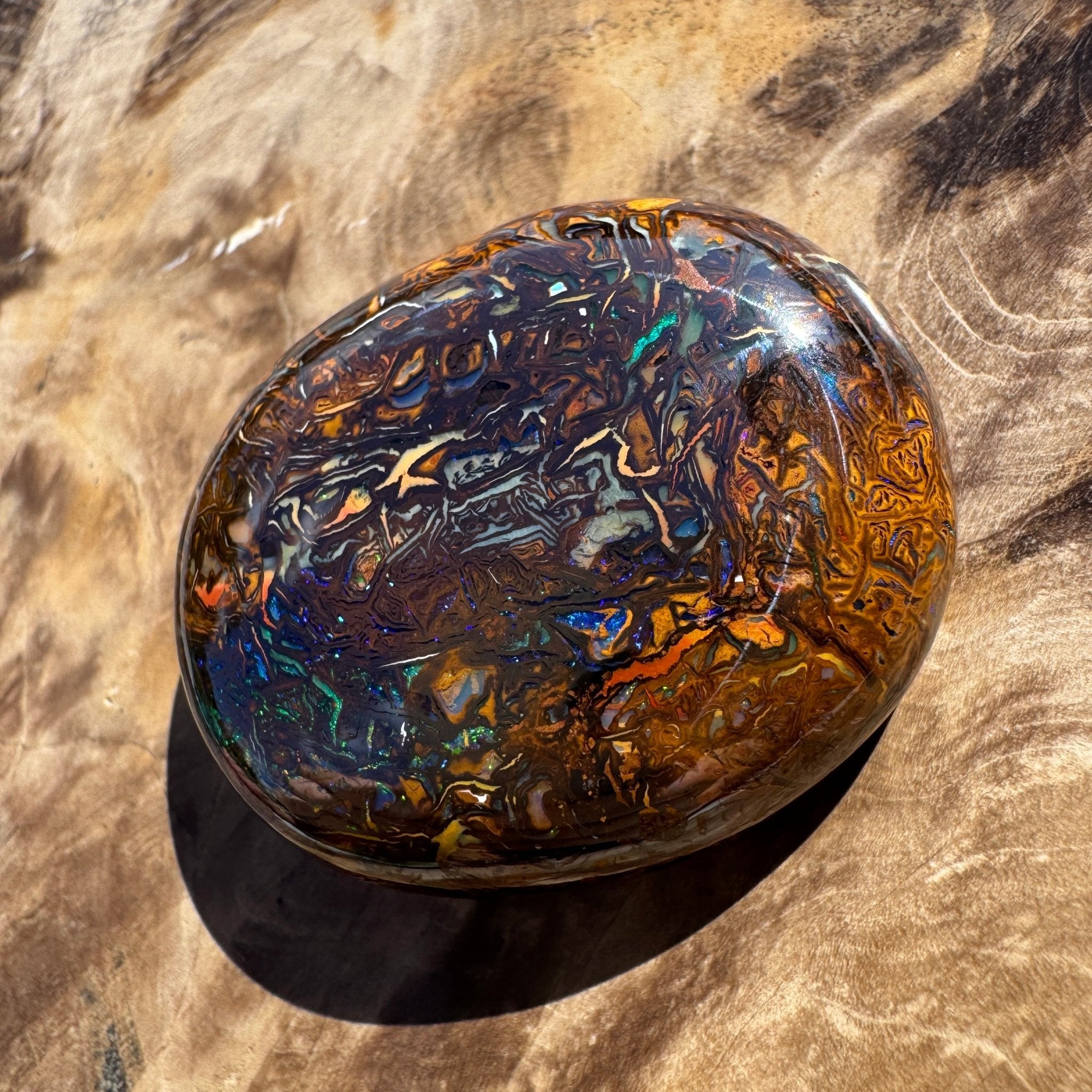 93ct Winton Queensland Boulder Opal | Solid Australian Opal | Hand-Cut