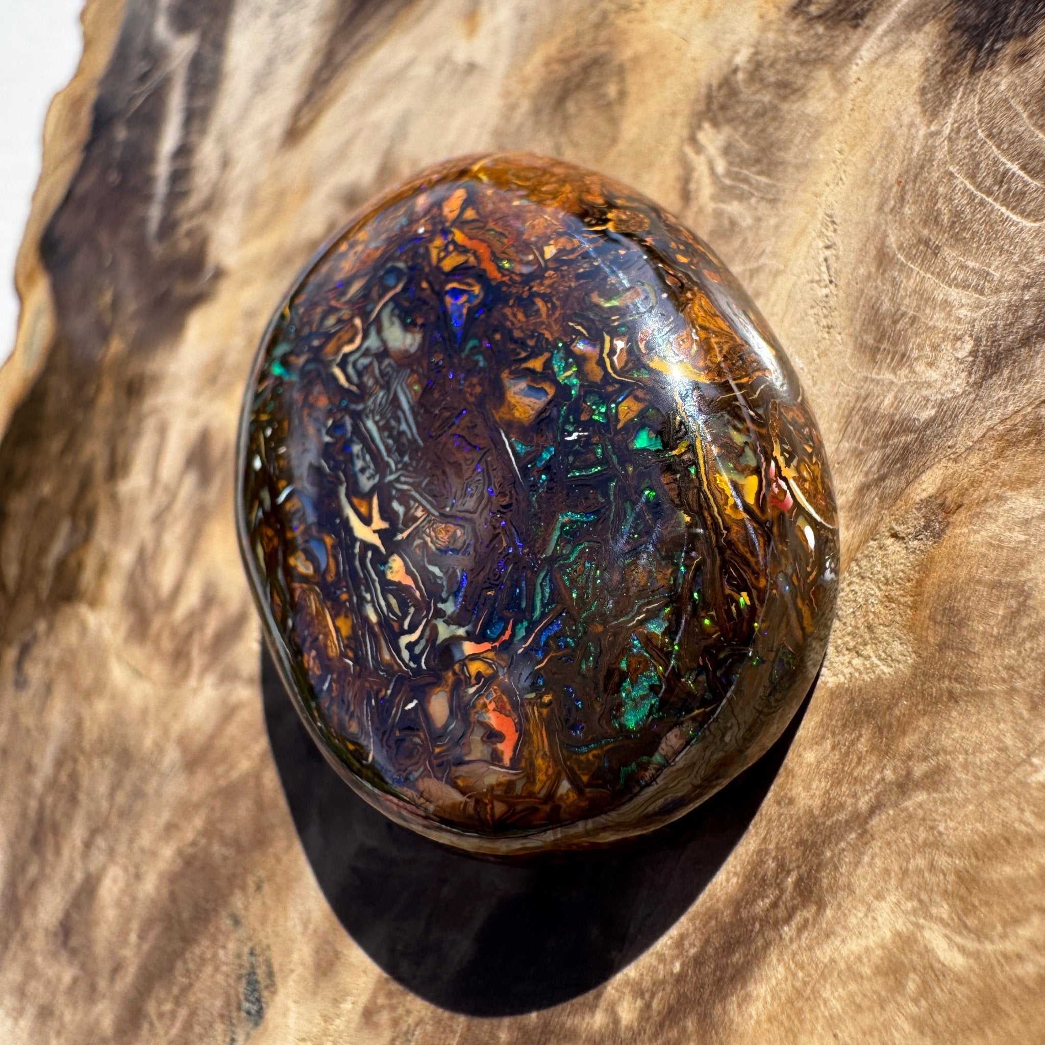 93ct Winton Queensland Boulder Opal | Solid Australian Opal | Hand-Cut