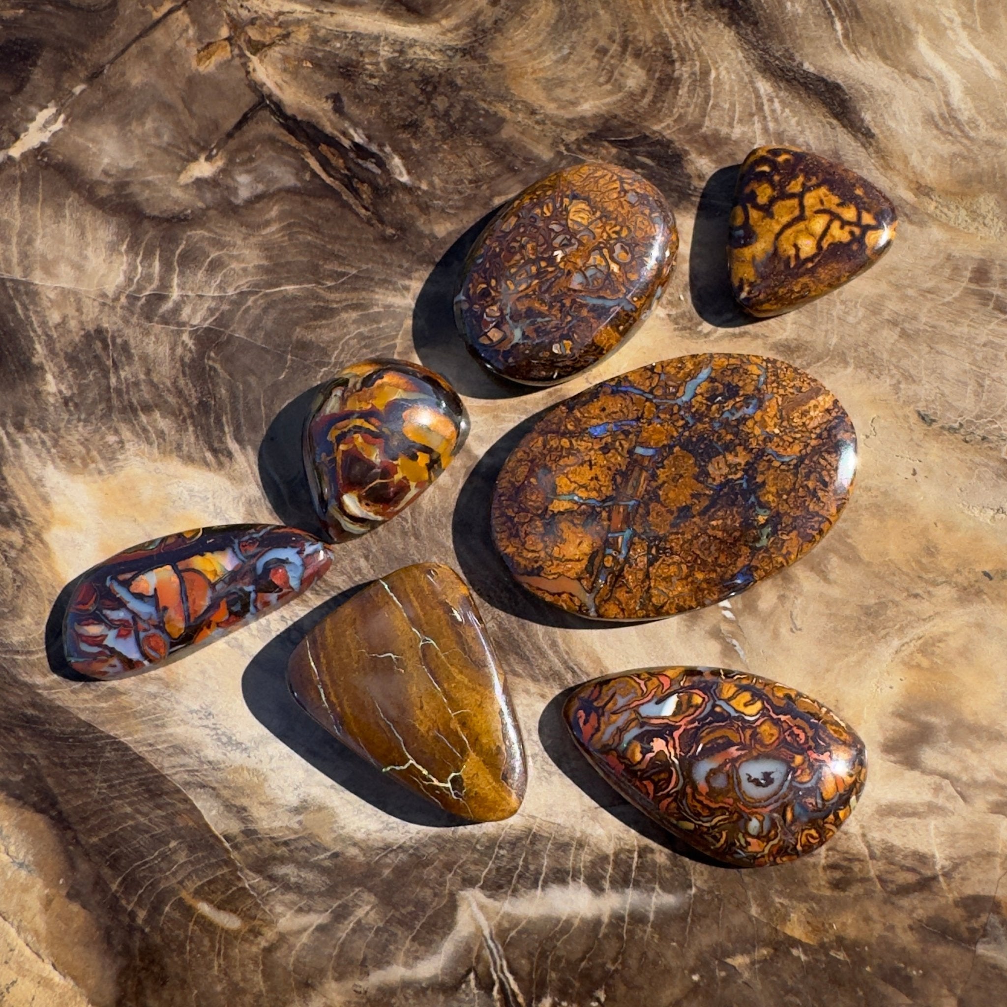 95ct Queensland Boulder Opal Parcel | Solid Australian Opal