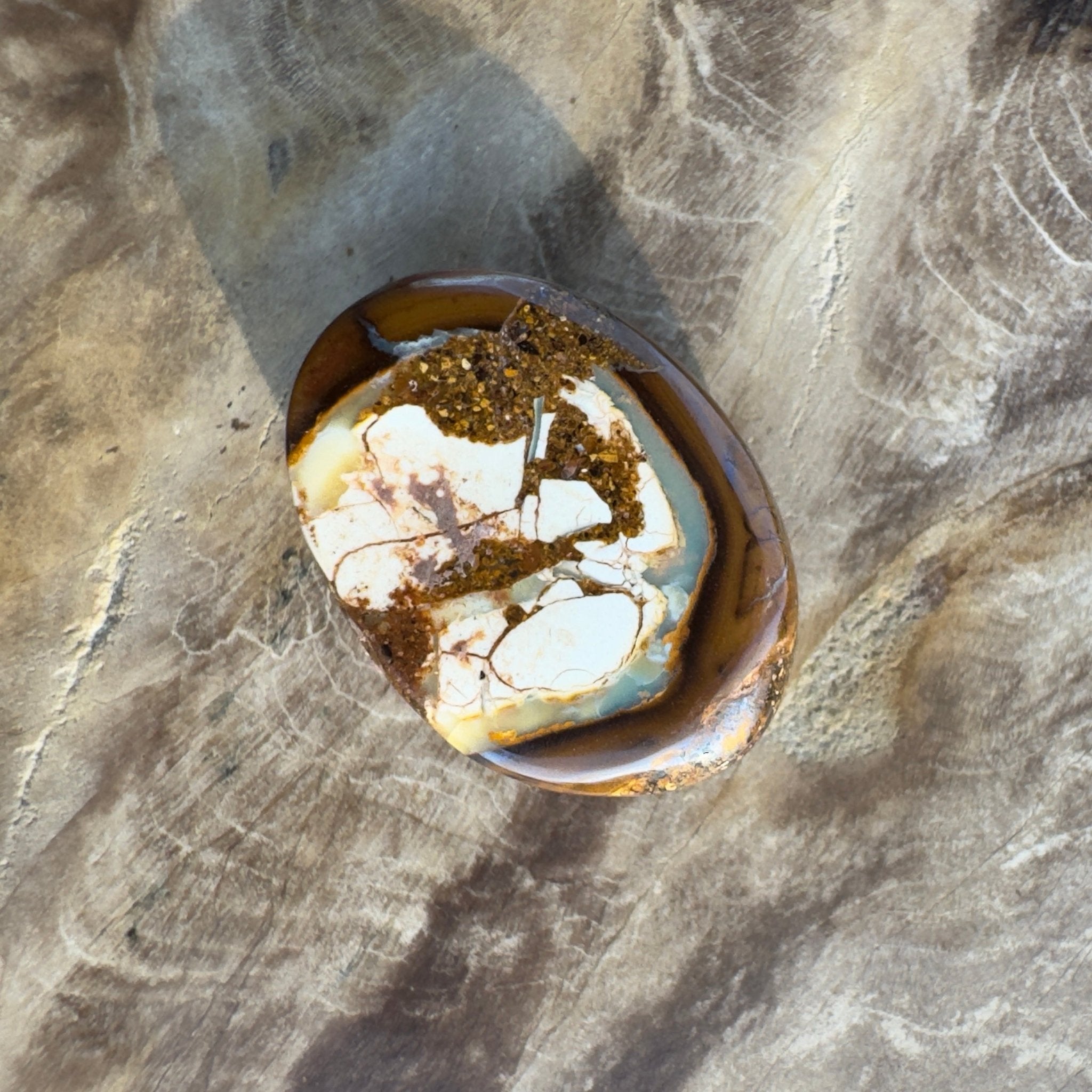 9.7ct Solid Queensland Boulder Opal