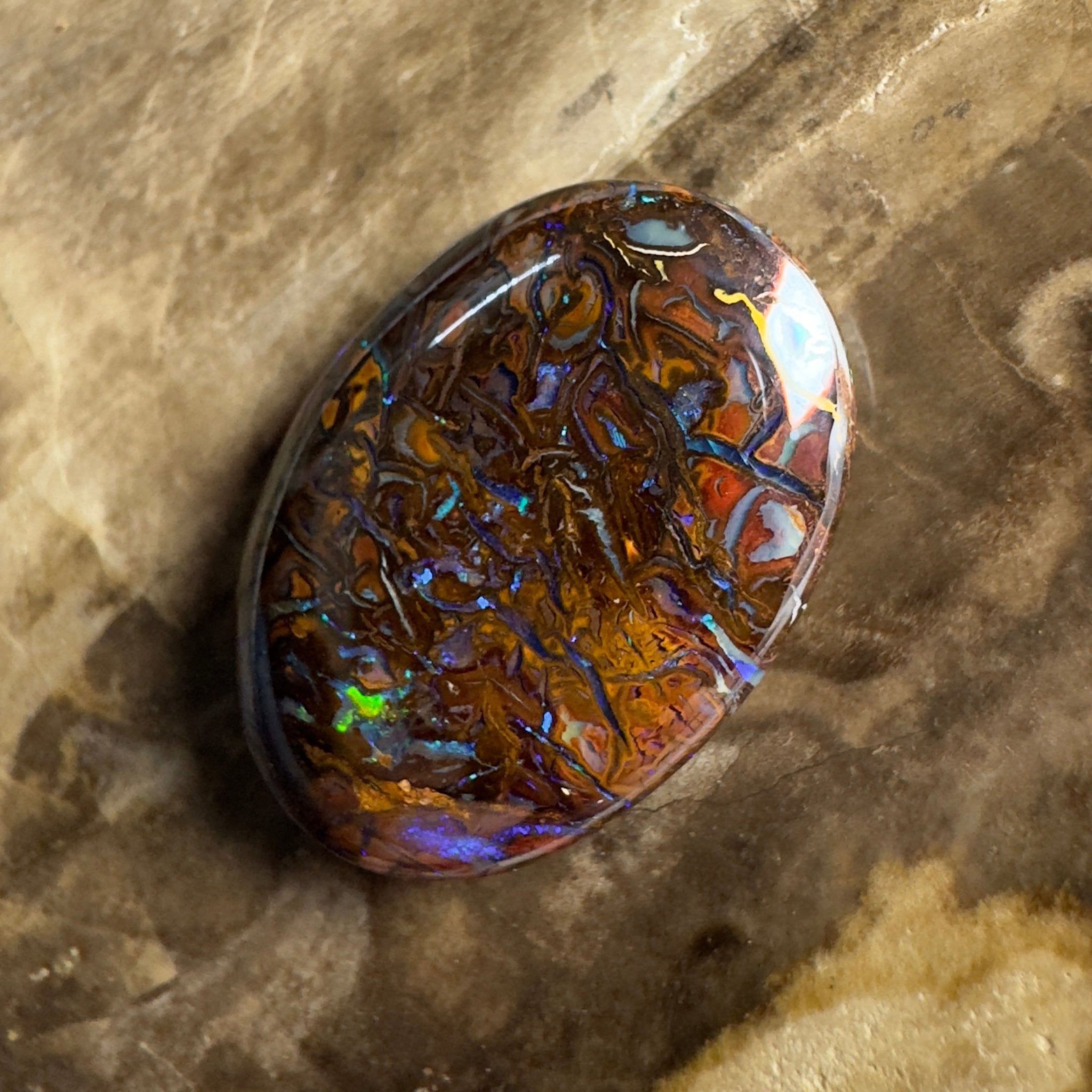 9.7ct Solid Queensland Boulder Opal