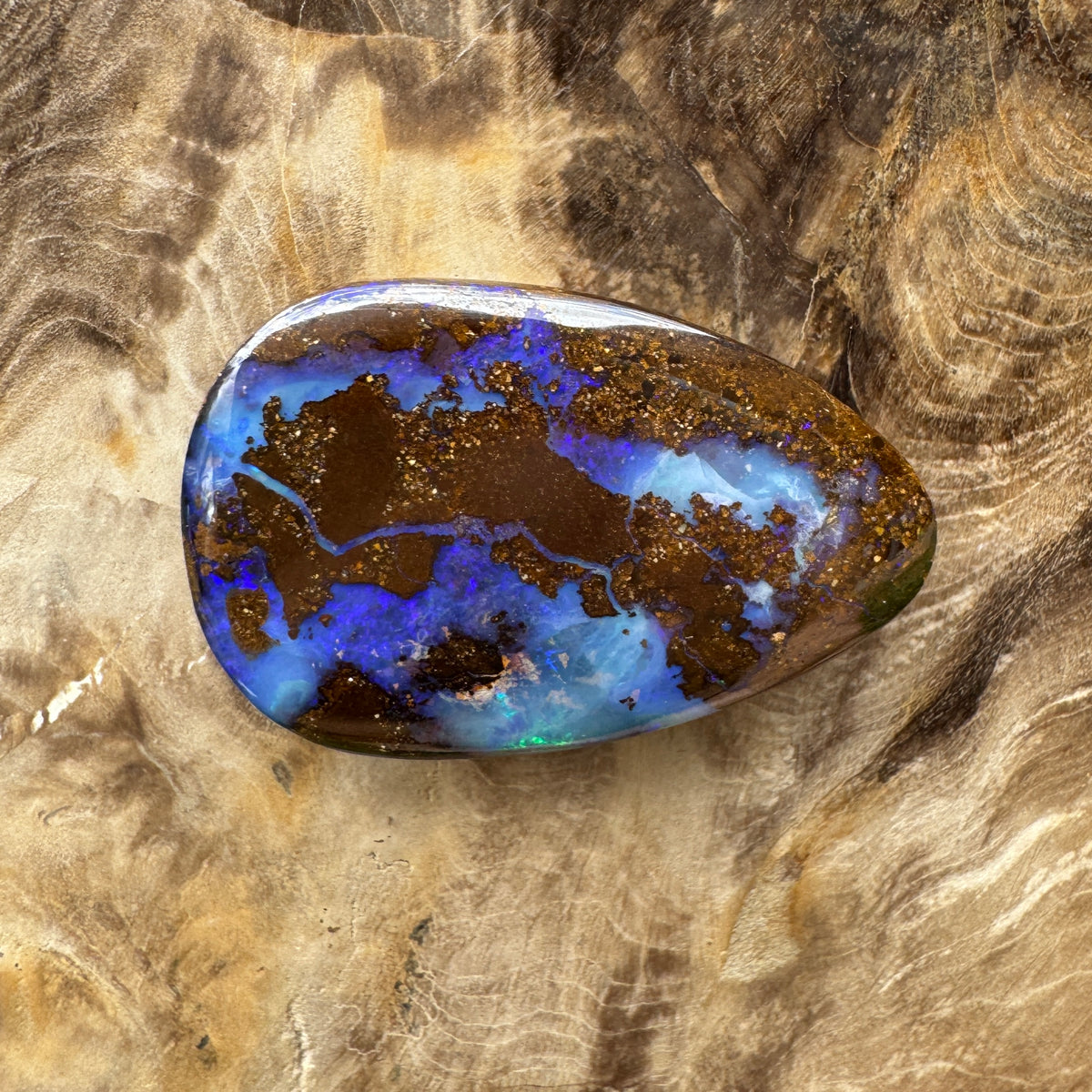 26ct Queensland Boulder Opal | Solid Australian Opal | Hand-Cut